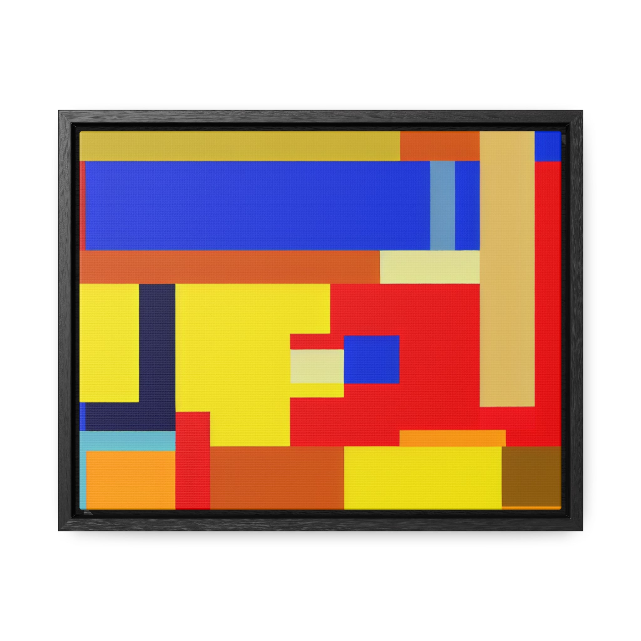 Vibrant Harmony Unleashed | Framed Canvas