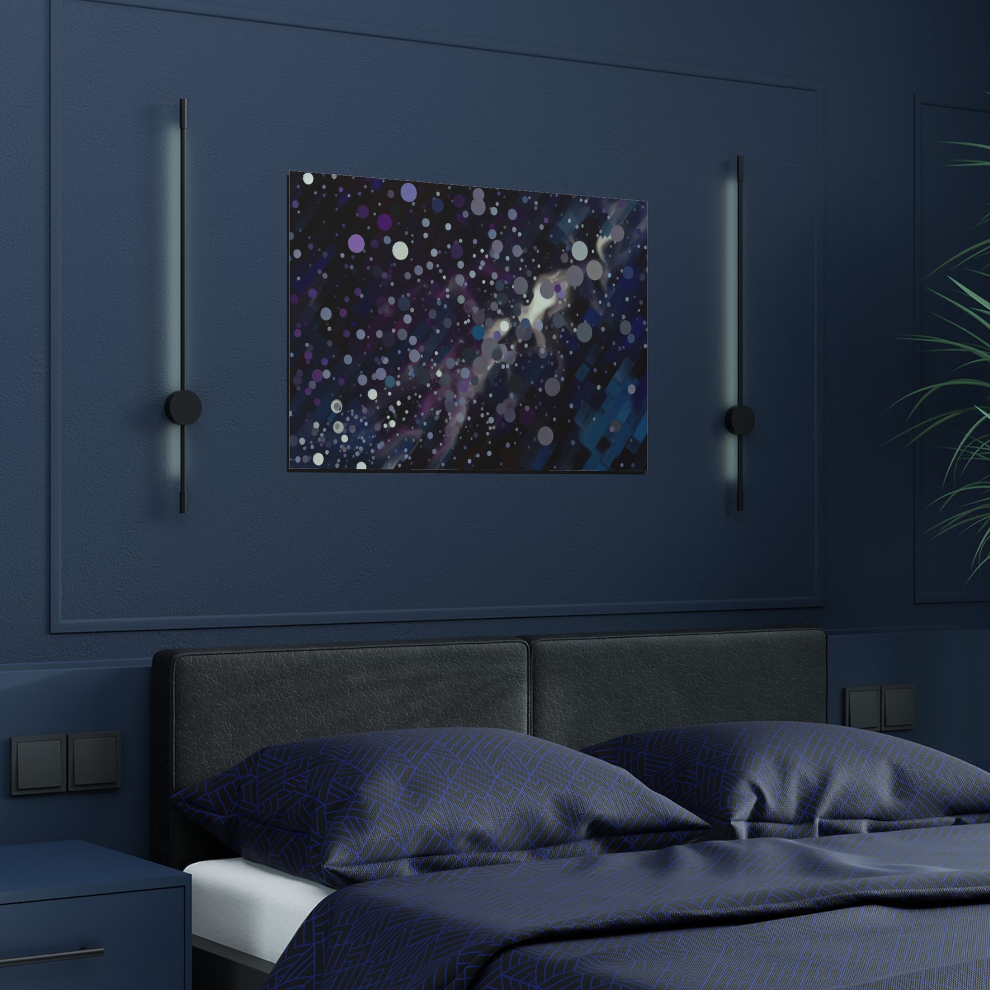 Galactic Reverie | Satin Print