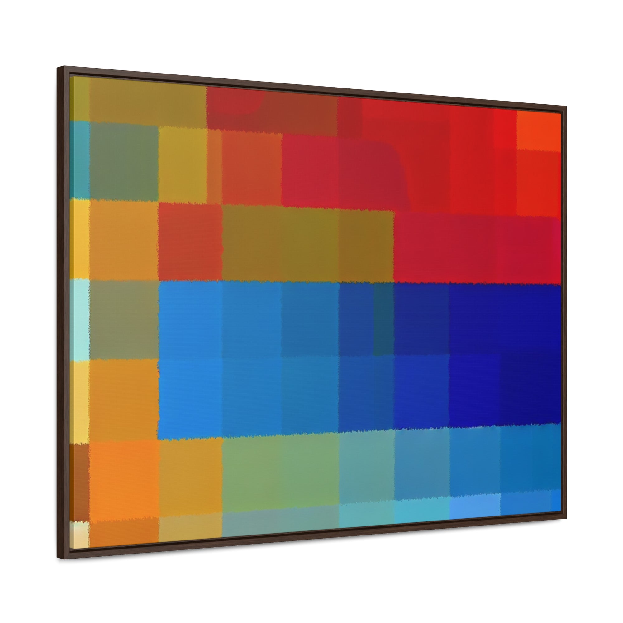 Rhythm of Color | Framed Canvas