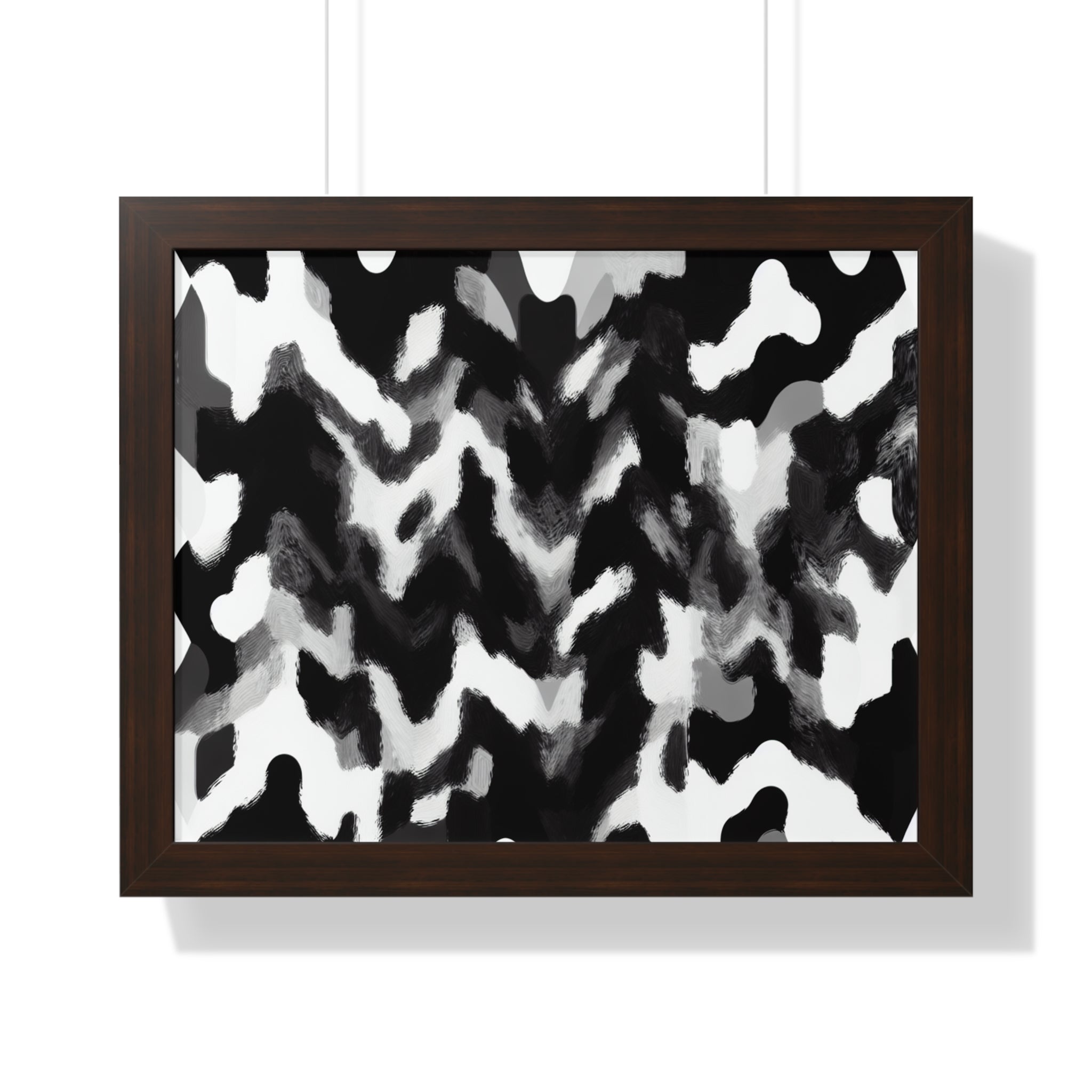 Rhythmic Duality | Framed Print