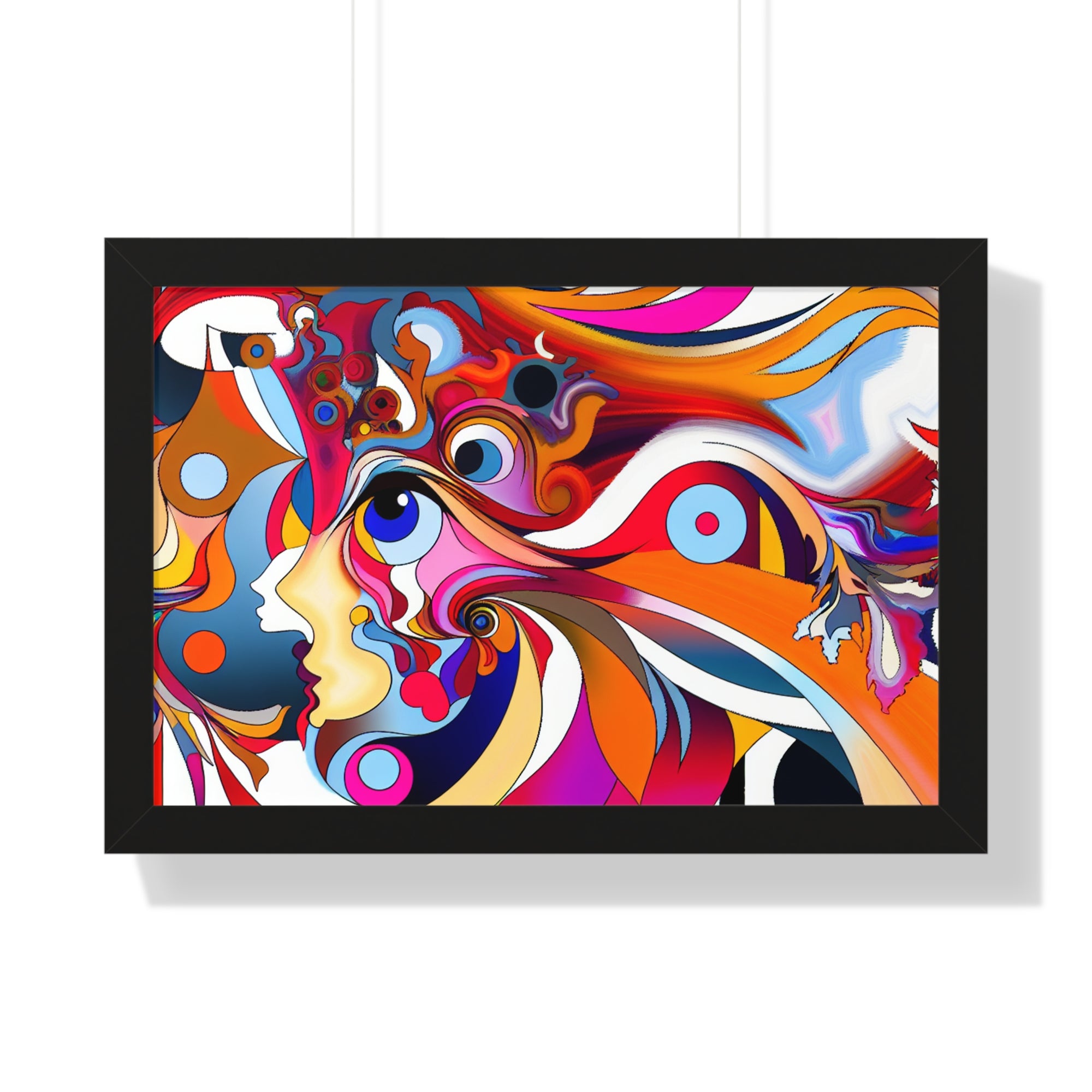 Chroma Dreamscape Fusion | Framed Print