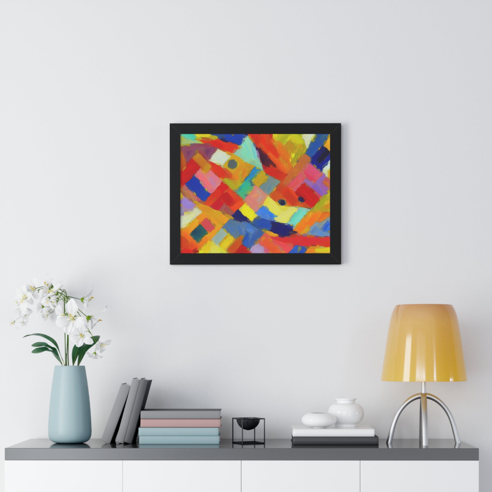 Dynamic Harmony in Color | Framed Print