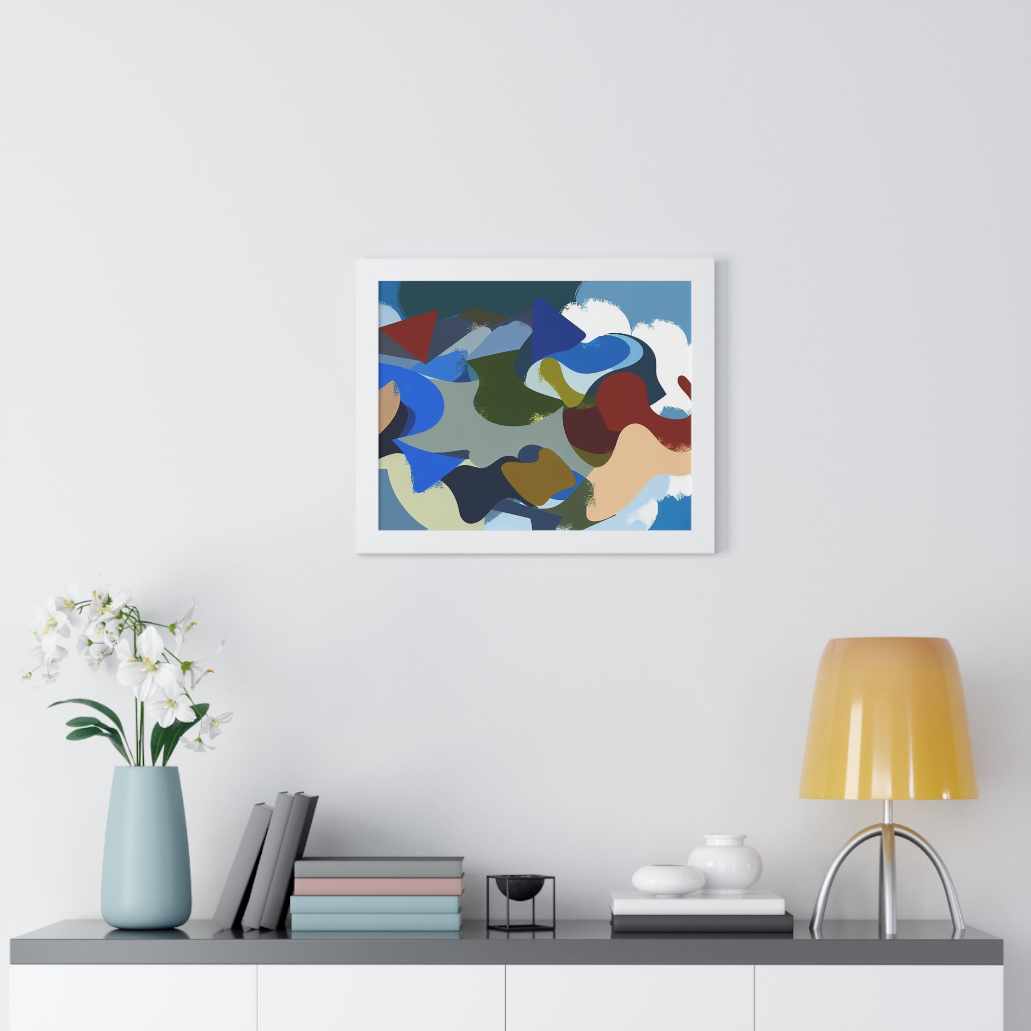 Elysian Echoes of Earth | Framed Print