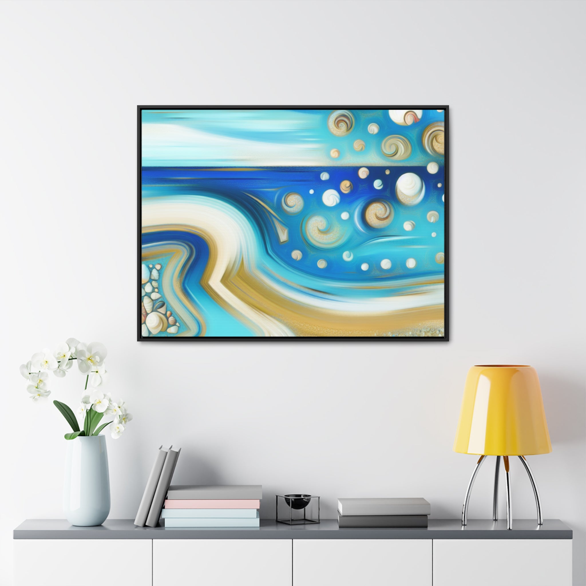 Ebb and Flow | Framed Canvas