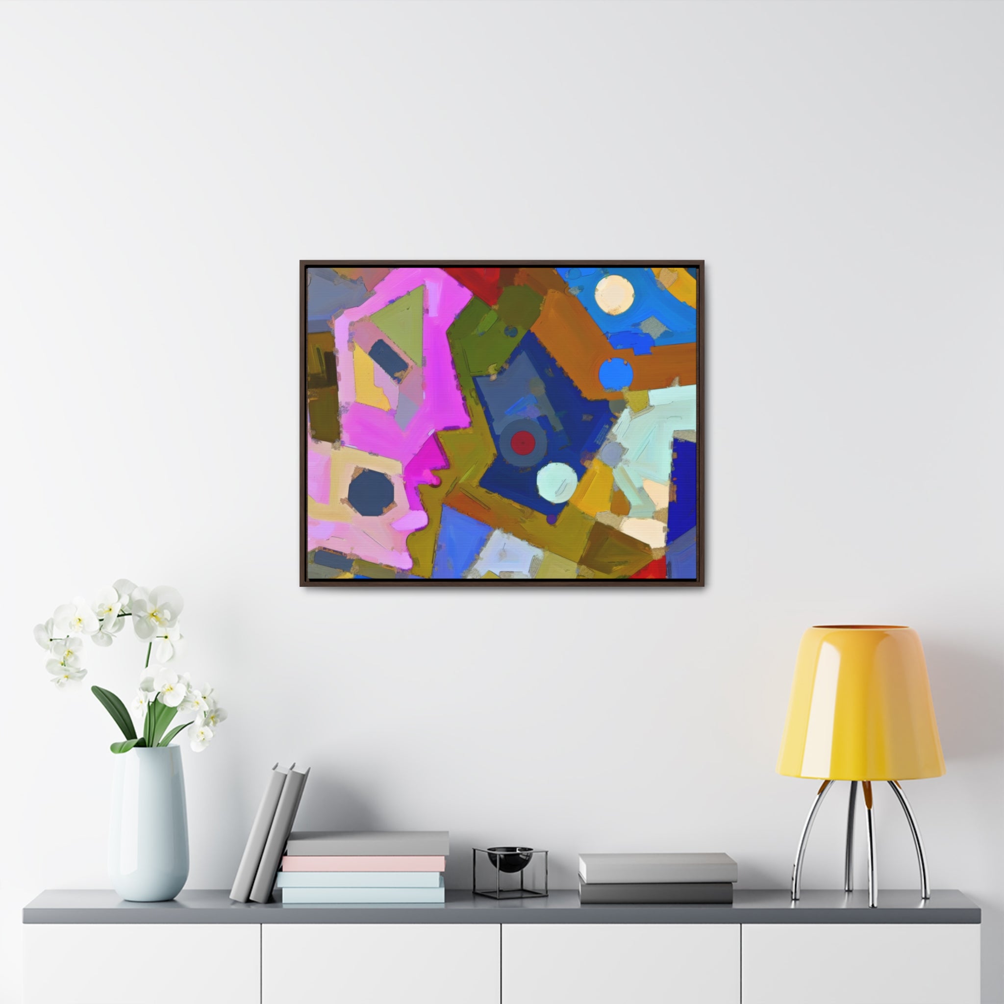 Kaleidoscope of Freedom | Framed Canvas