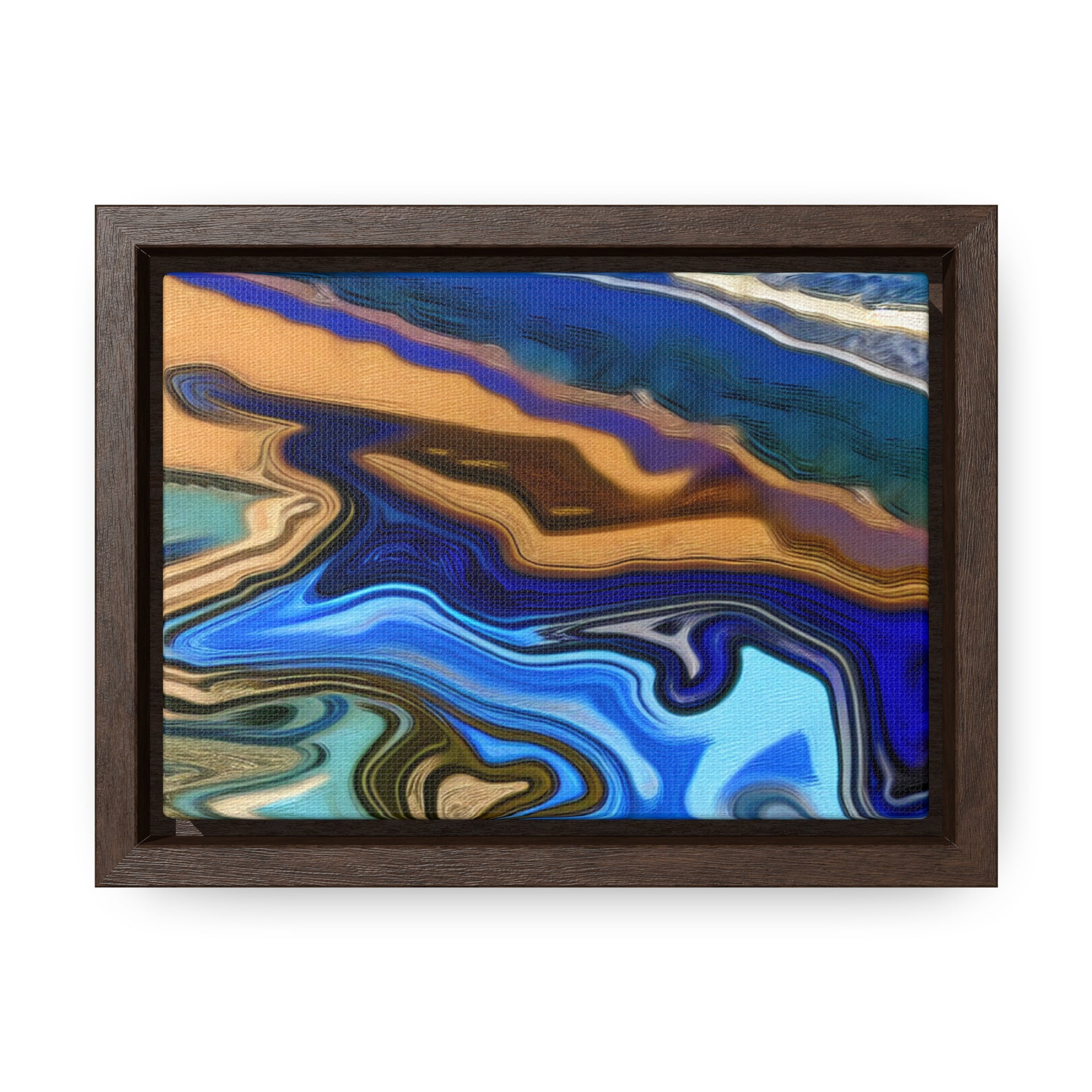 Tidal Whisperings | Framed Canvas