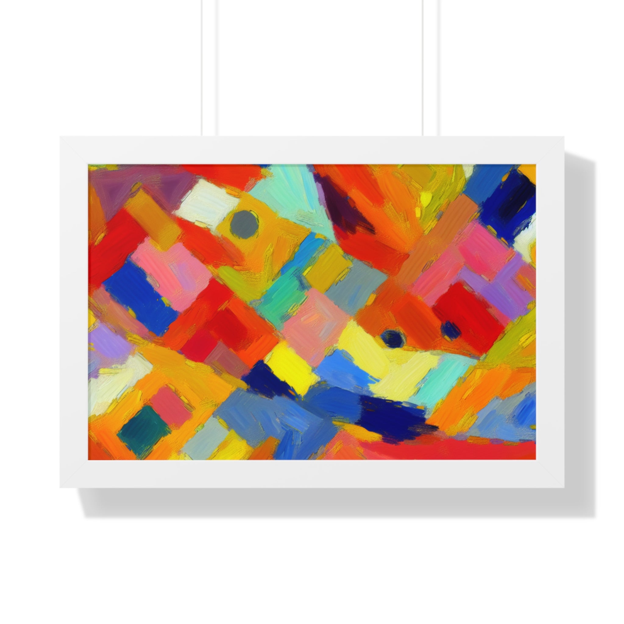 Dynamic Harmony in Color | Framed Print