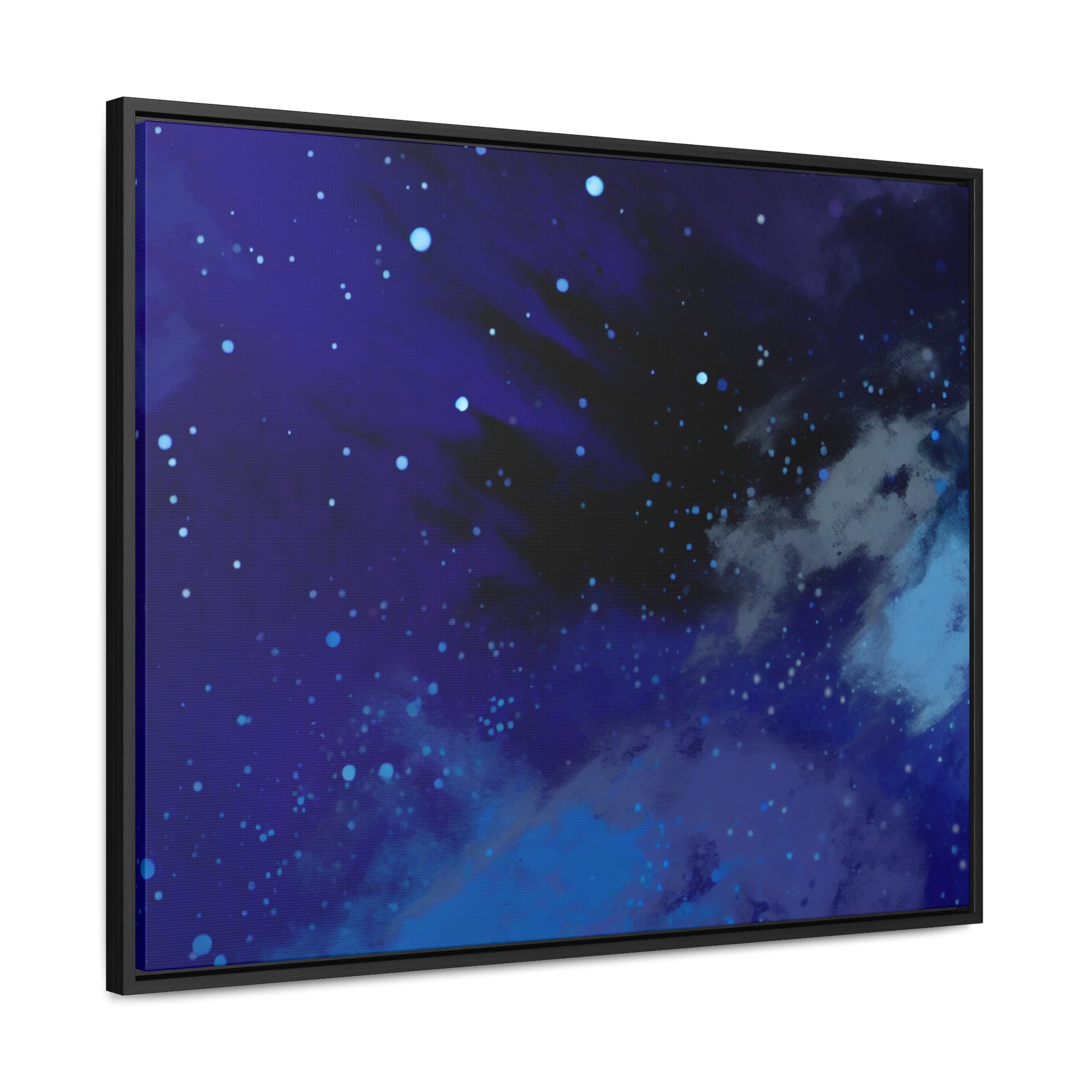 Ethereal Celestial Whirlwind | Framed Canvas