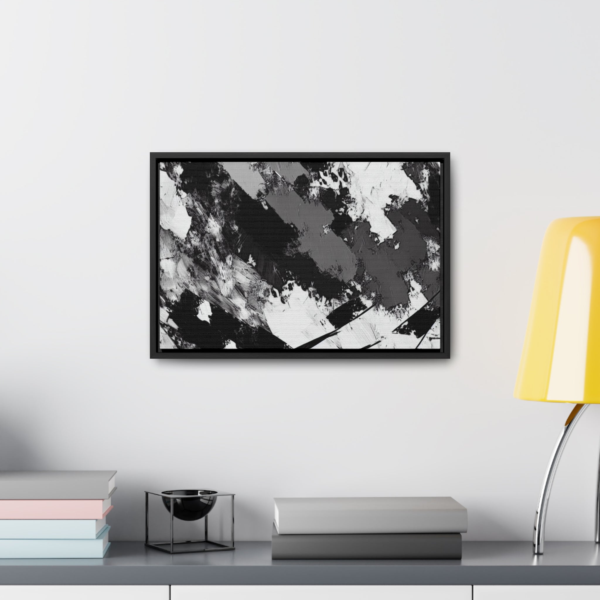 Eclipse of Emotion | Framed Canvas