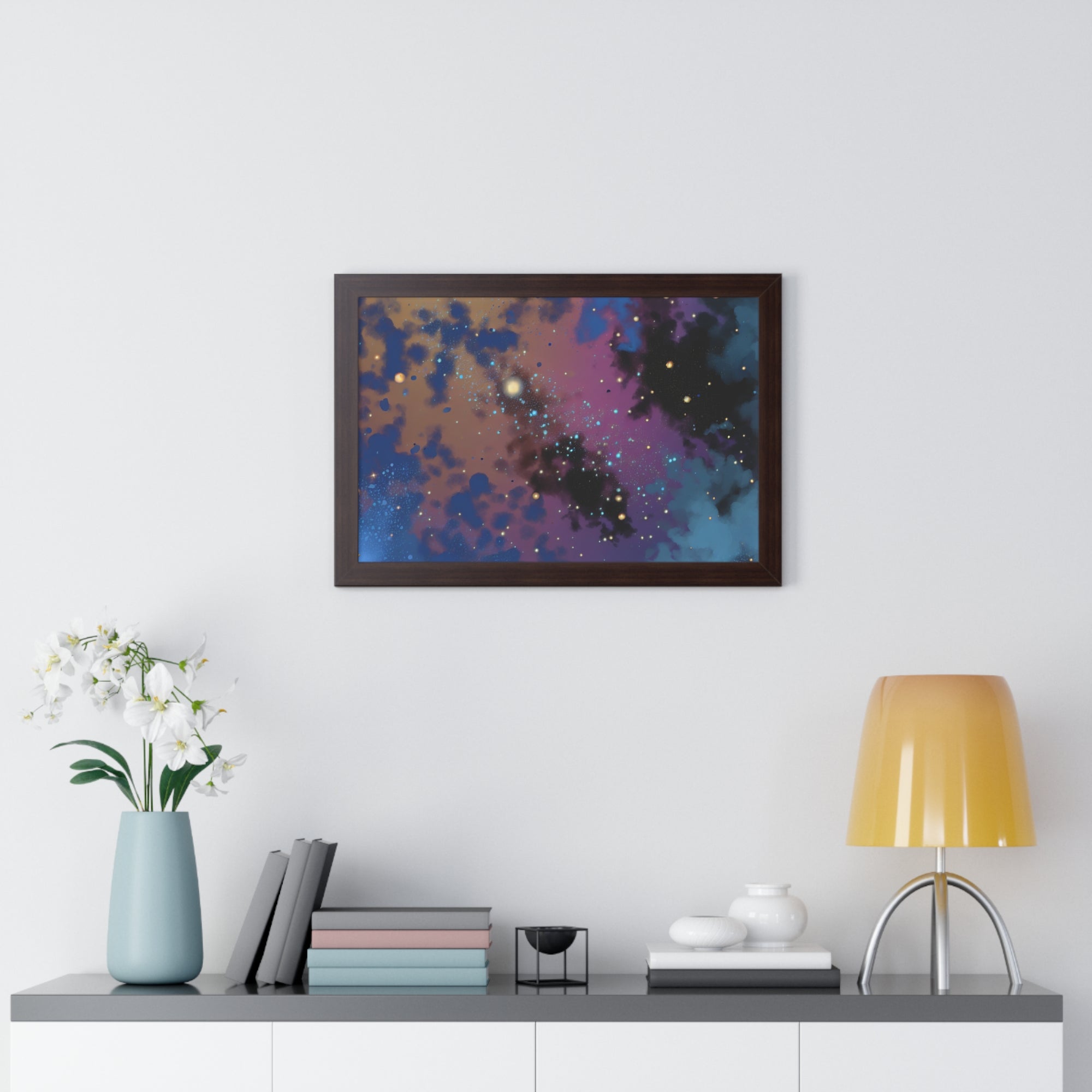 Galactic Whispers and Dreams | Framed Print