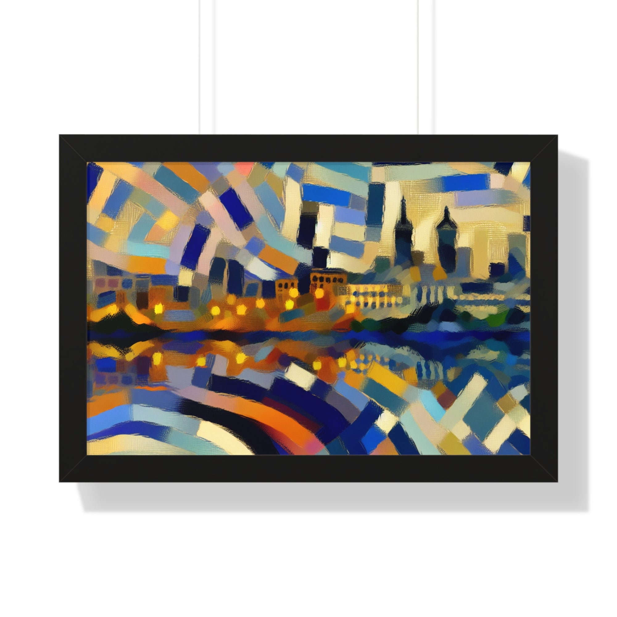 Urban Mirage and Flow | Framed Print