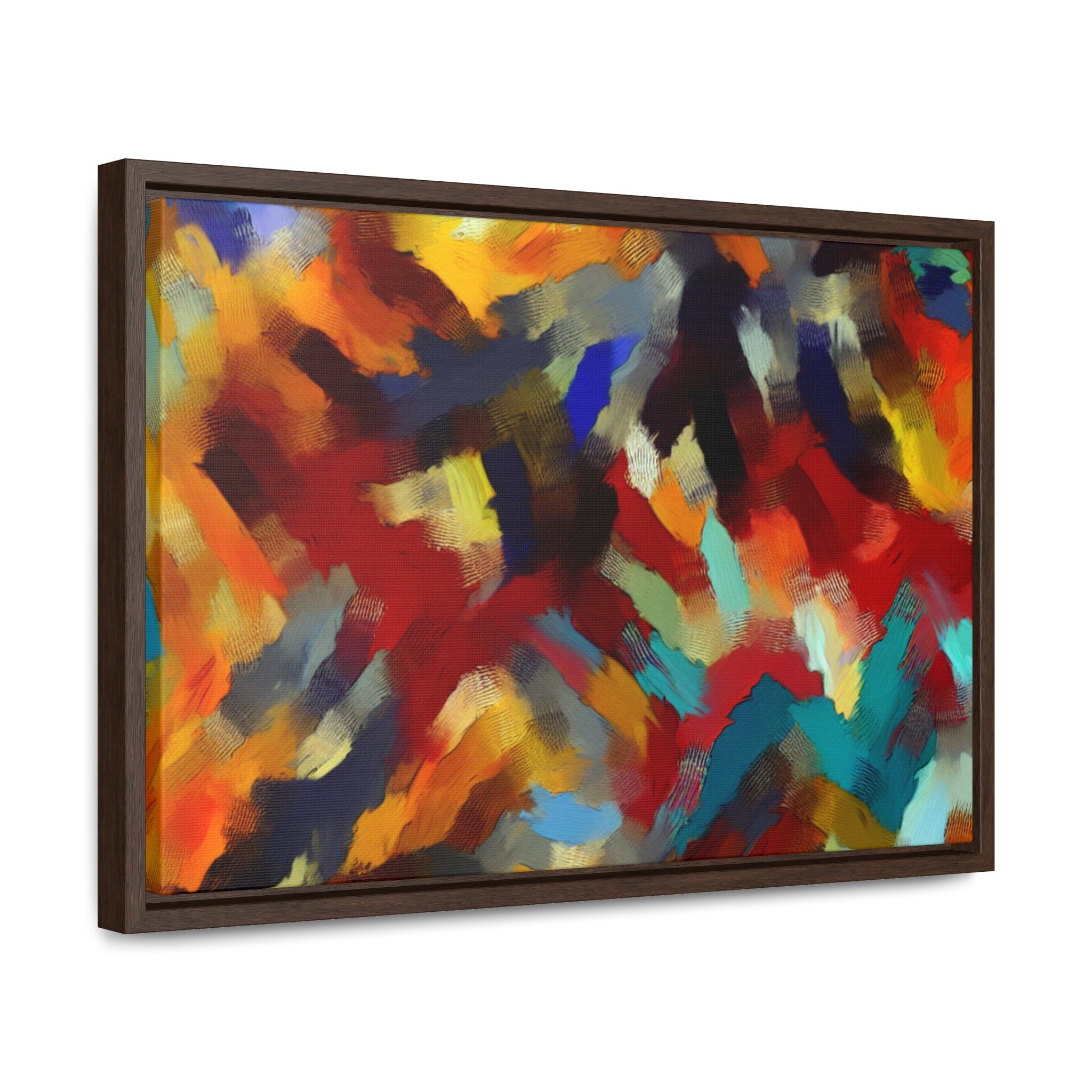 Euphoria in Chaos | Framed Canvas