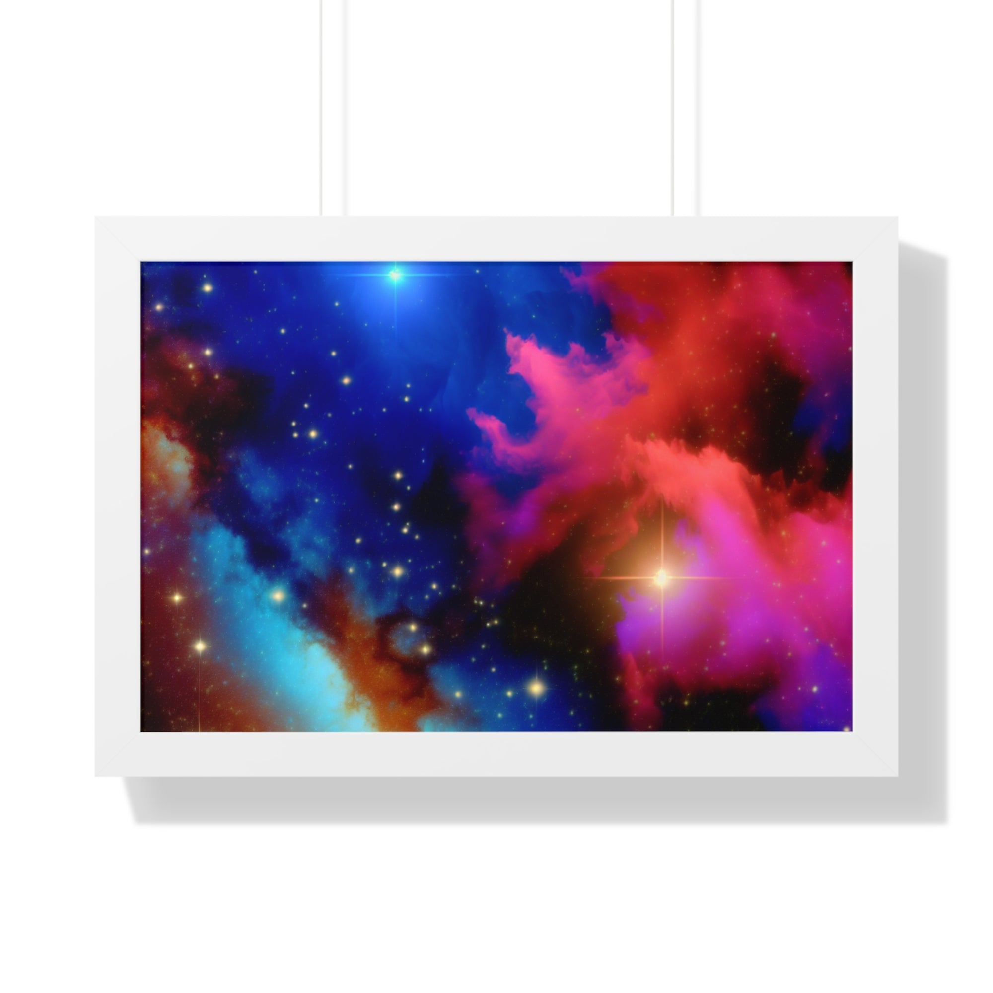 Celestial Whirl and Daze | Framed Print