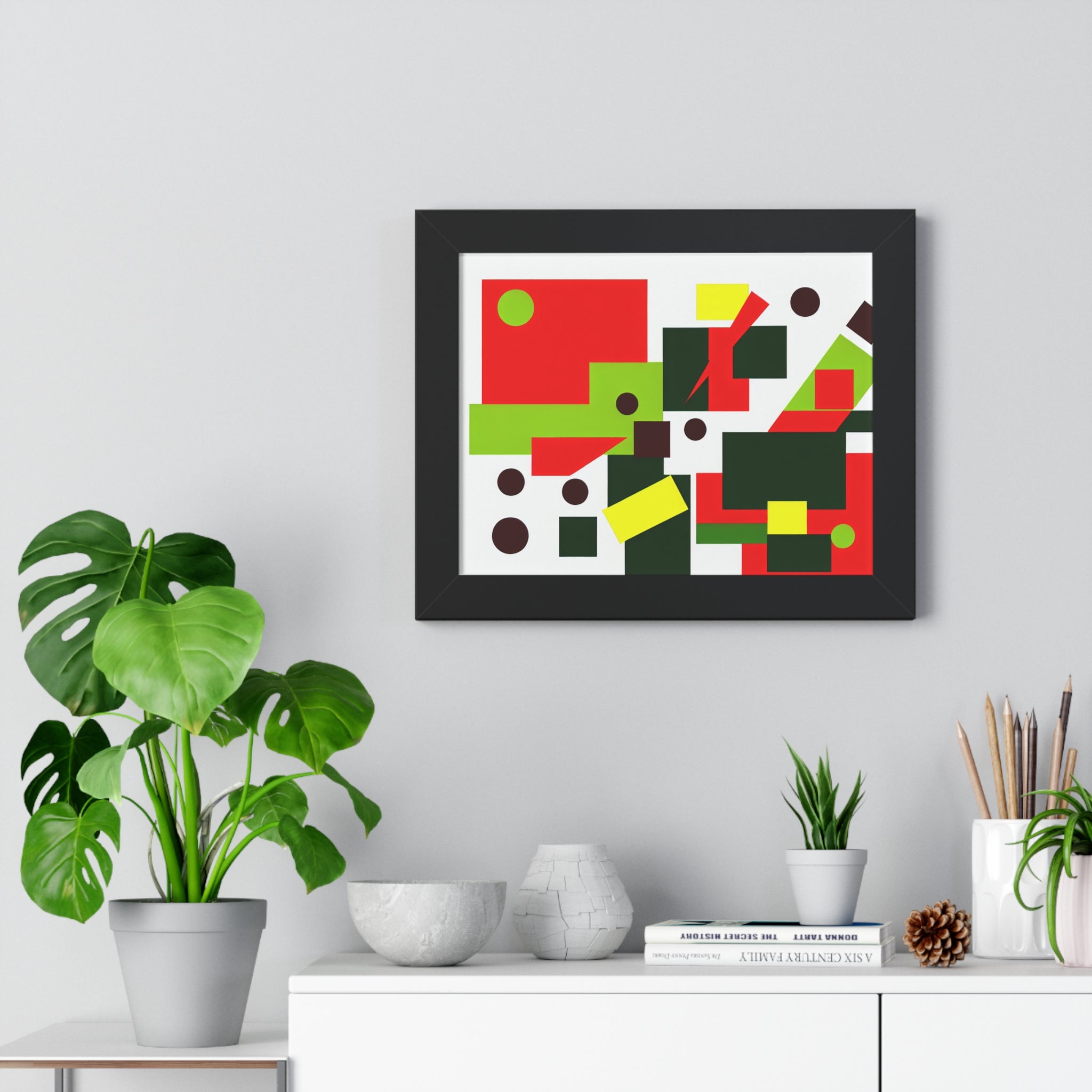 Chromatic Chaos and Order | Framed Print