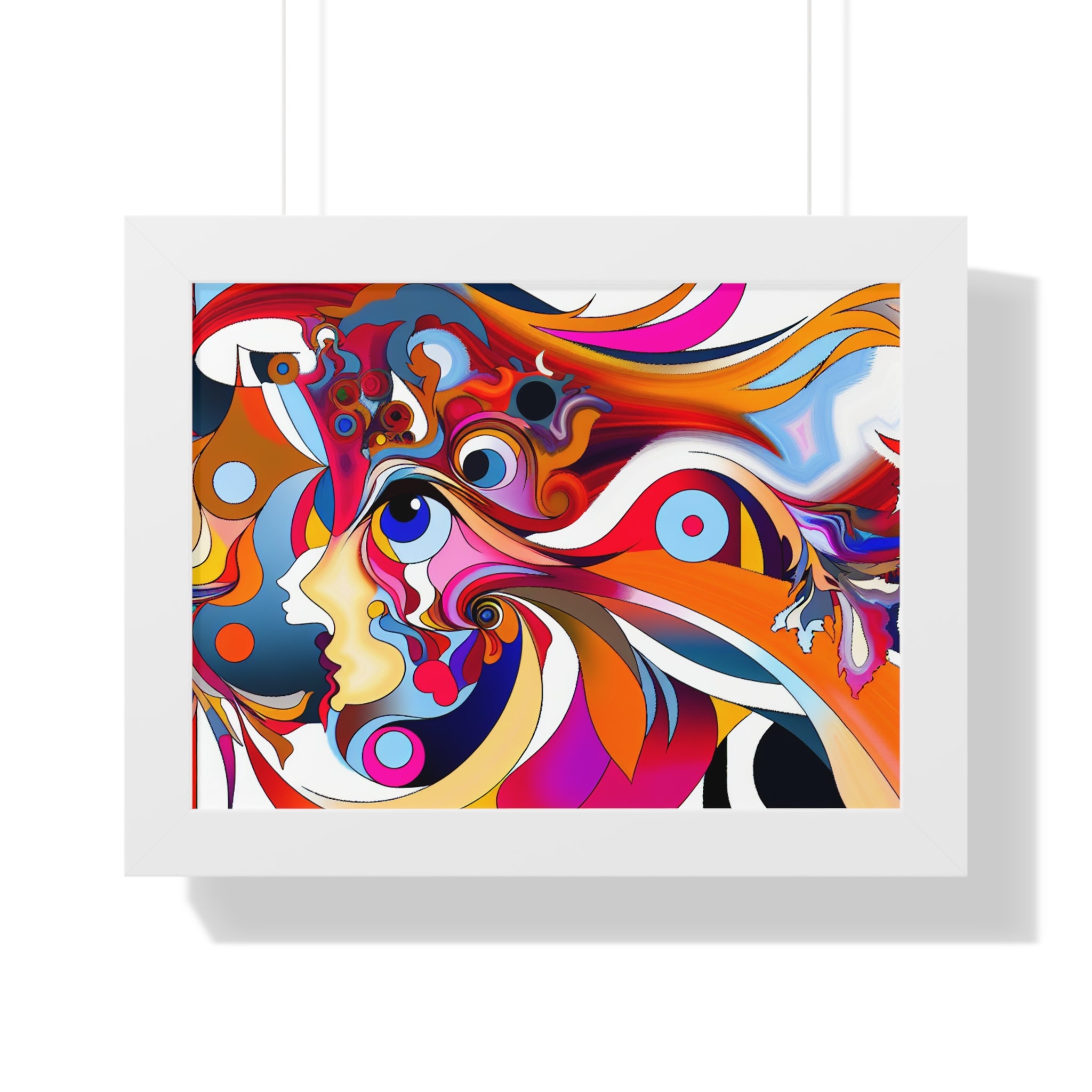 Chroma Dreamscape Fusion | Framed Print