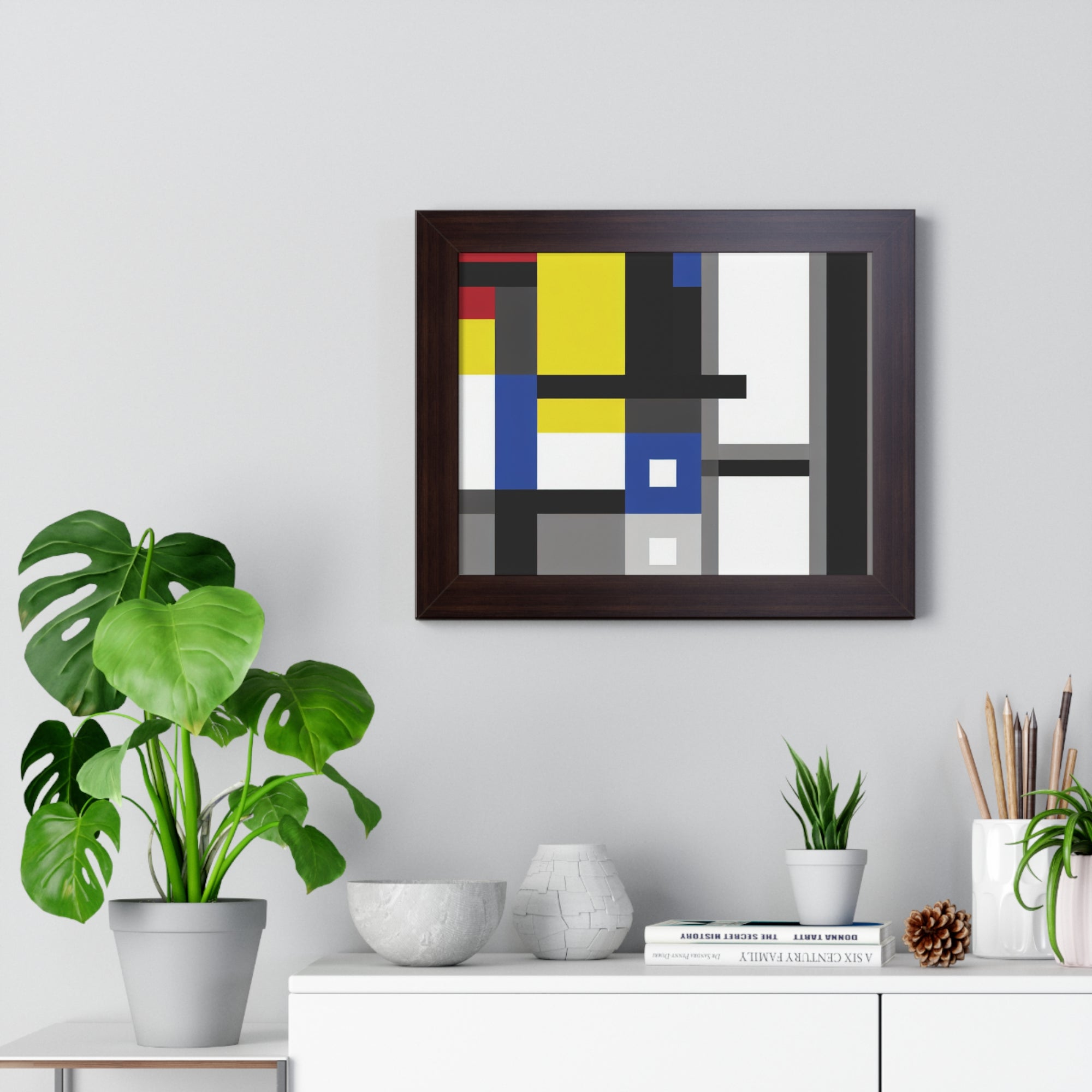 Chromatic Harmony and Order | Framed Print