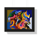 Primal Whispers of Motion | Framed Print