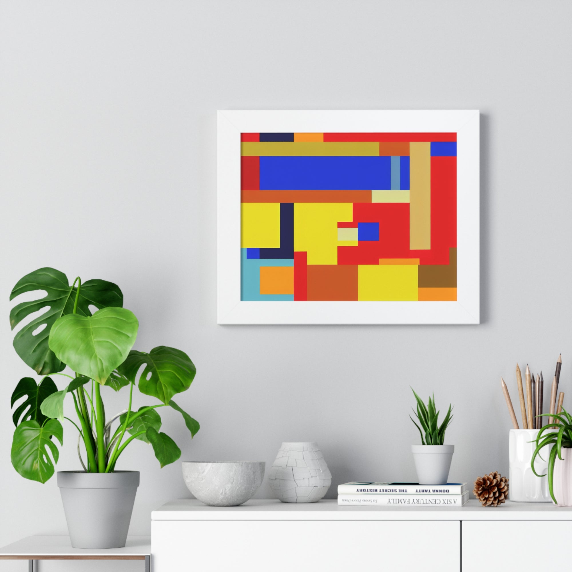 Vibrant Harmony Unleashed | Framed Print