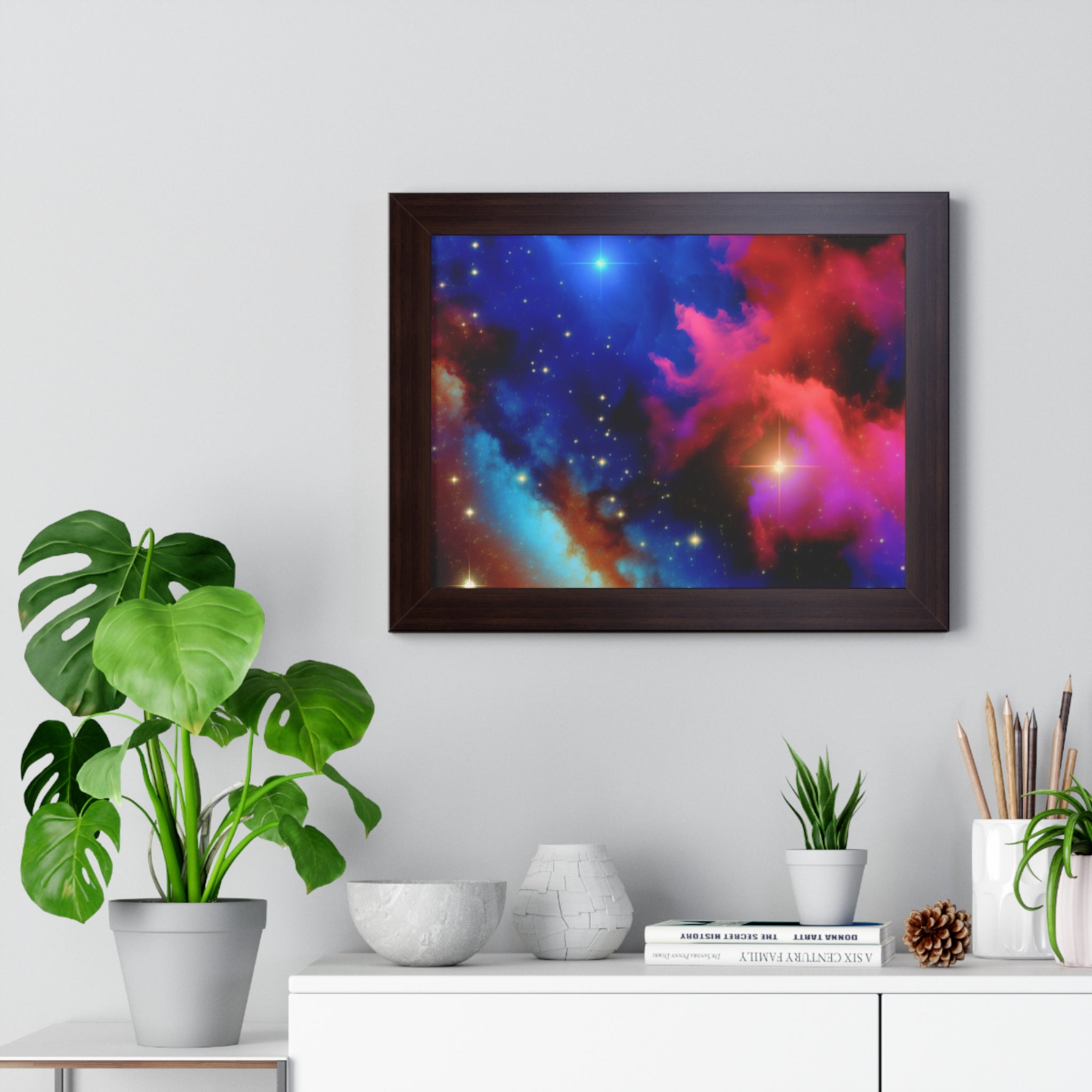 Celestial Whirl and Daze | Framed Print