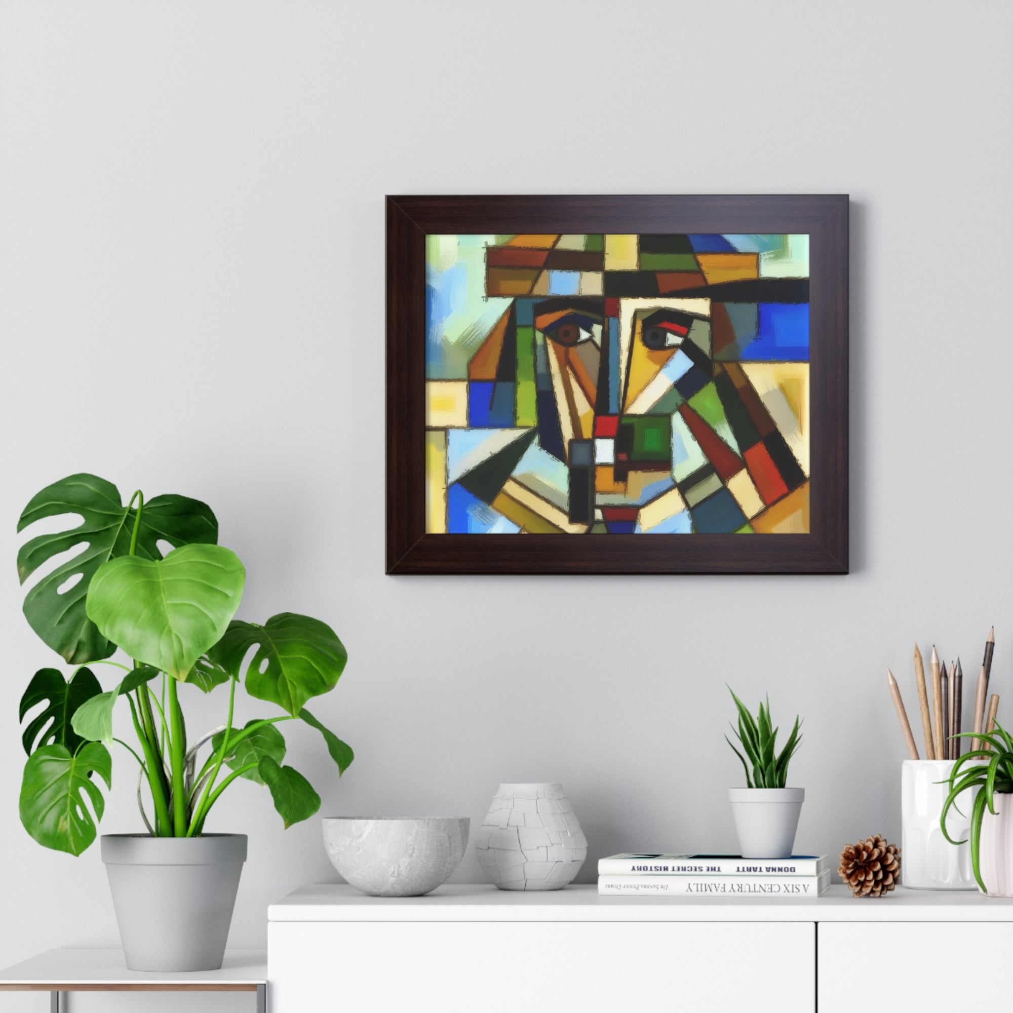 Shattered Reflections and Echoes | Framed Print