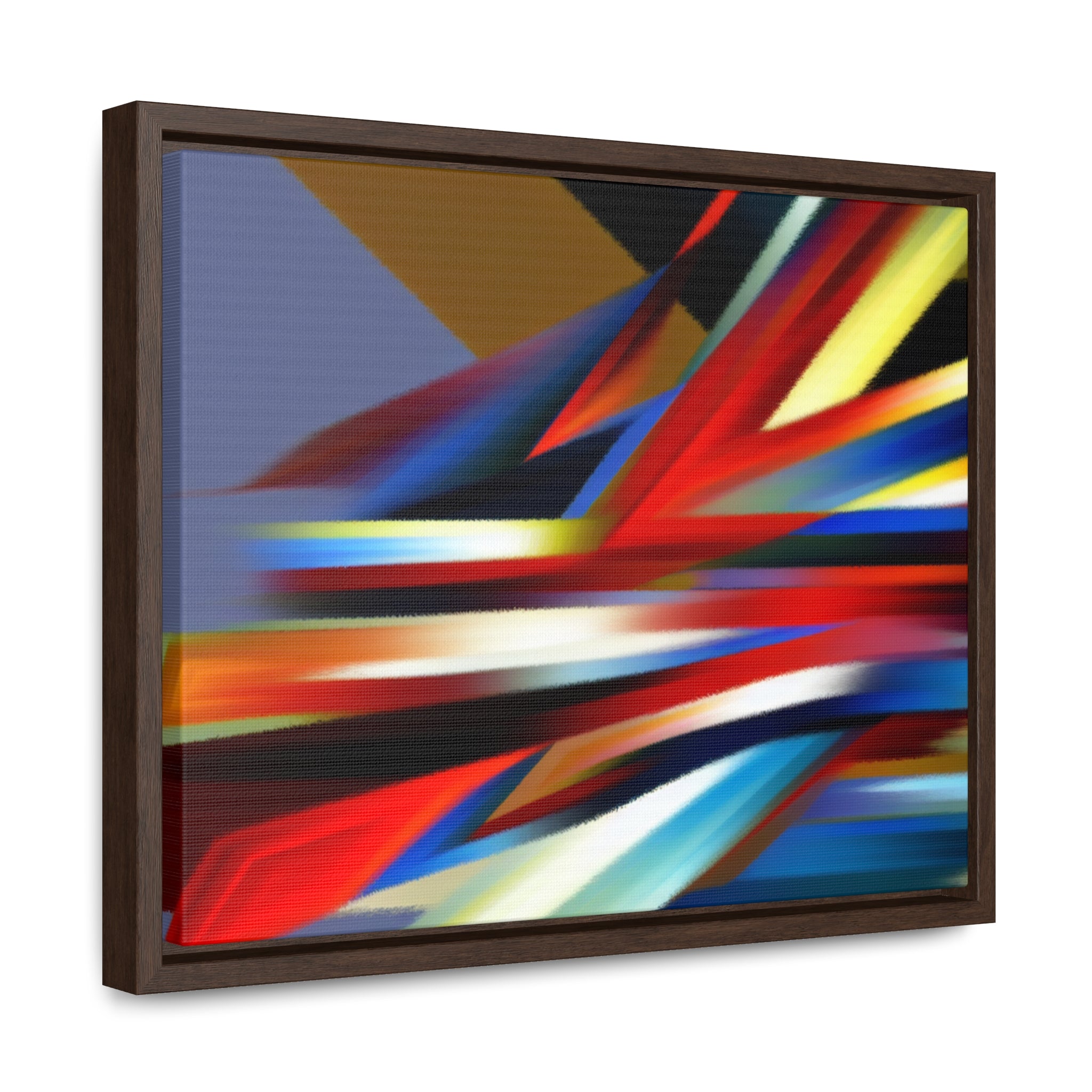 Chaotic Harmony Expressed | Framed Canvas