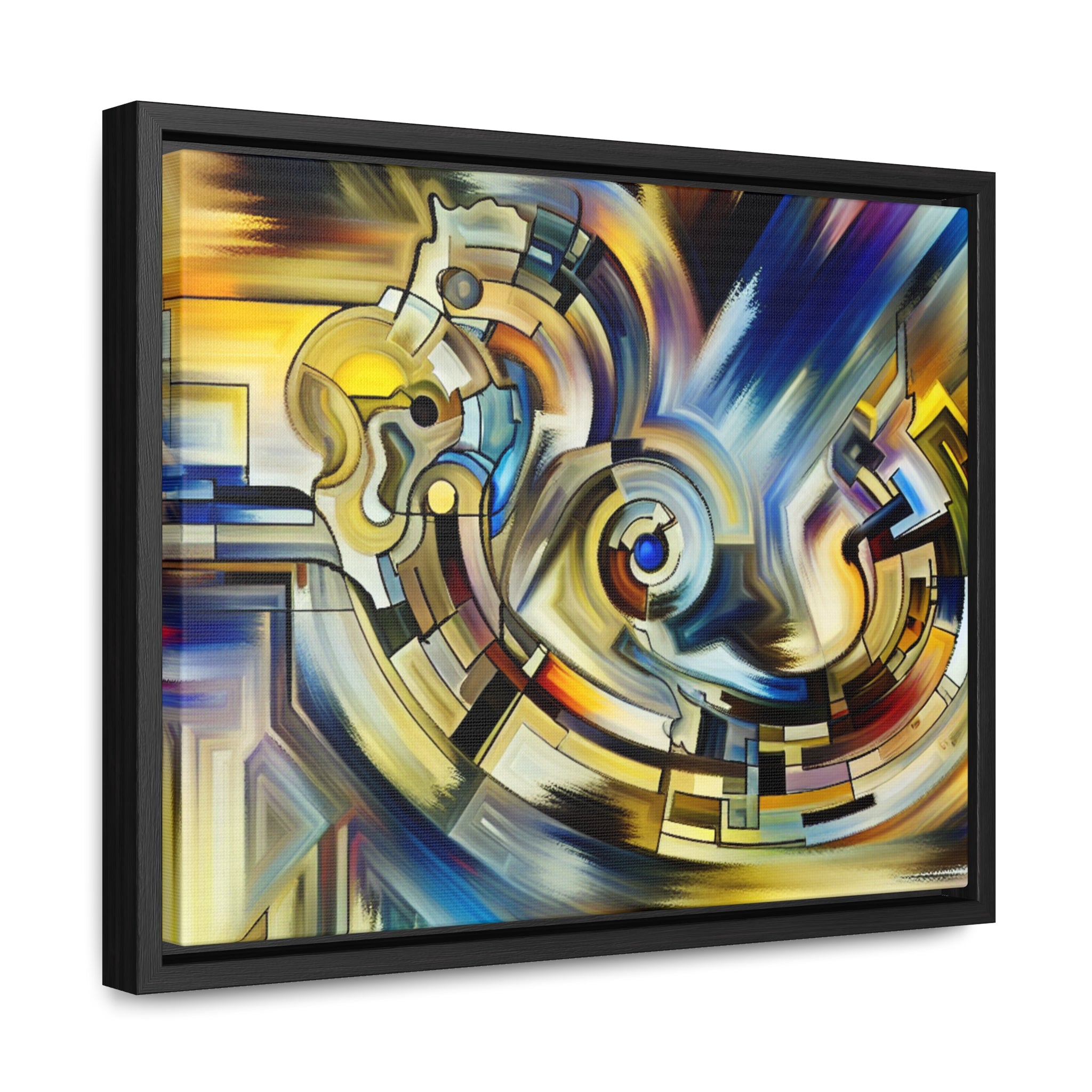 Kinetic Symphony of Chaos | Framed Canvas