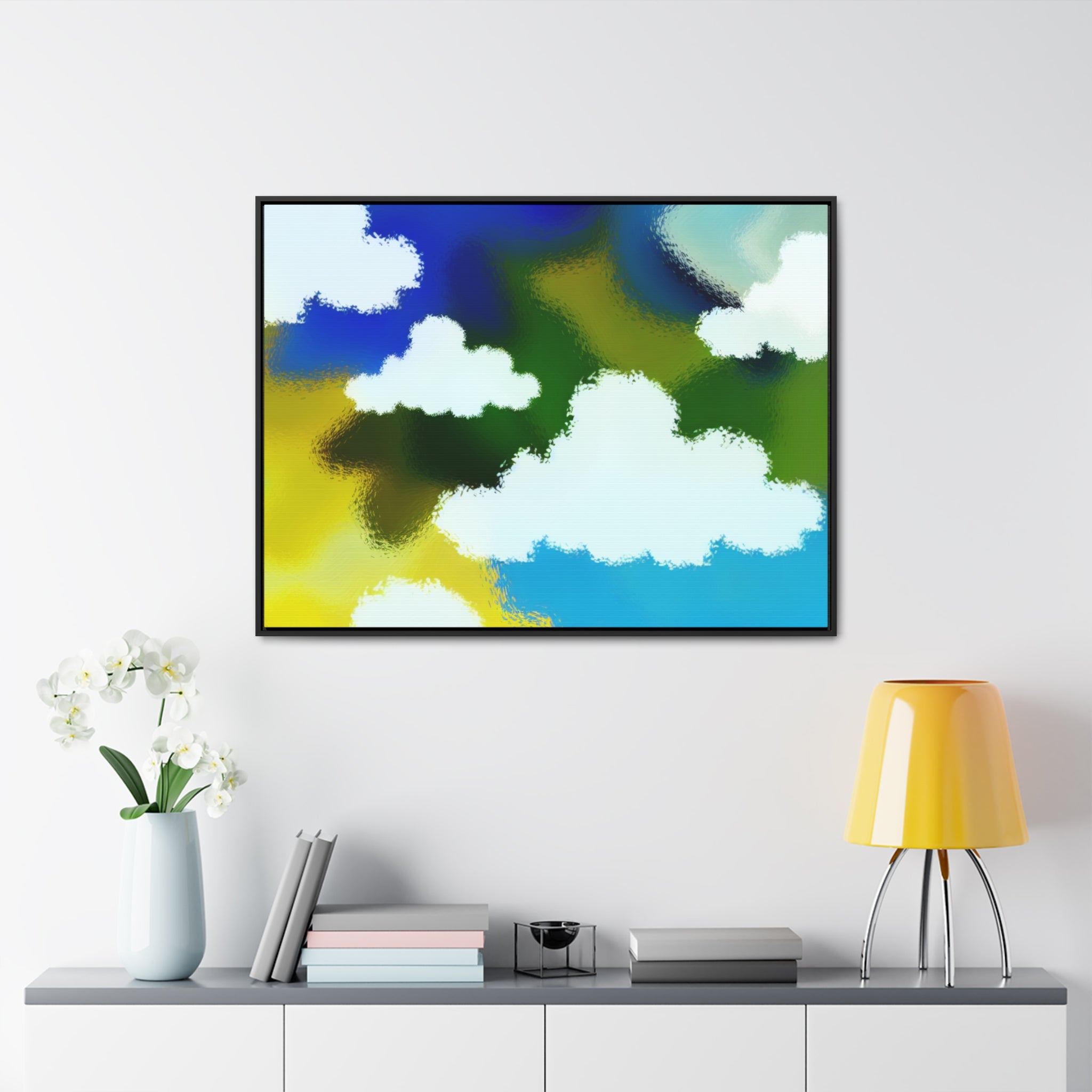 Whispers of Horizon | Framed Canvas