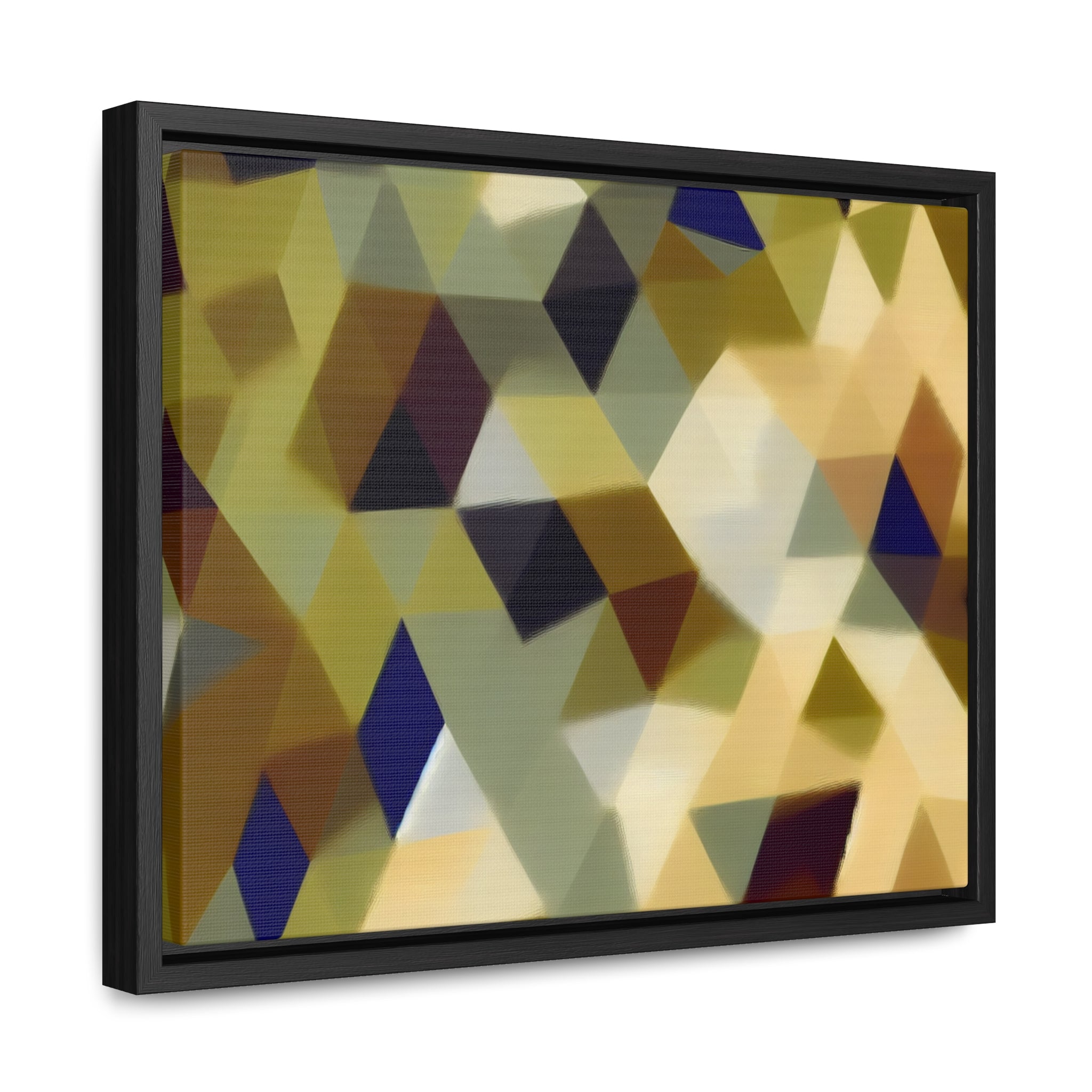 Retro Reflections and Whispers | Framed Canvas