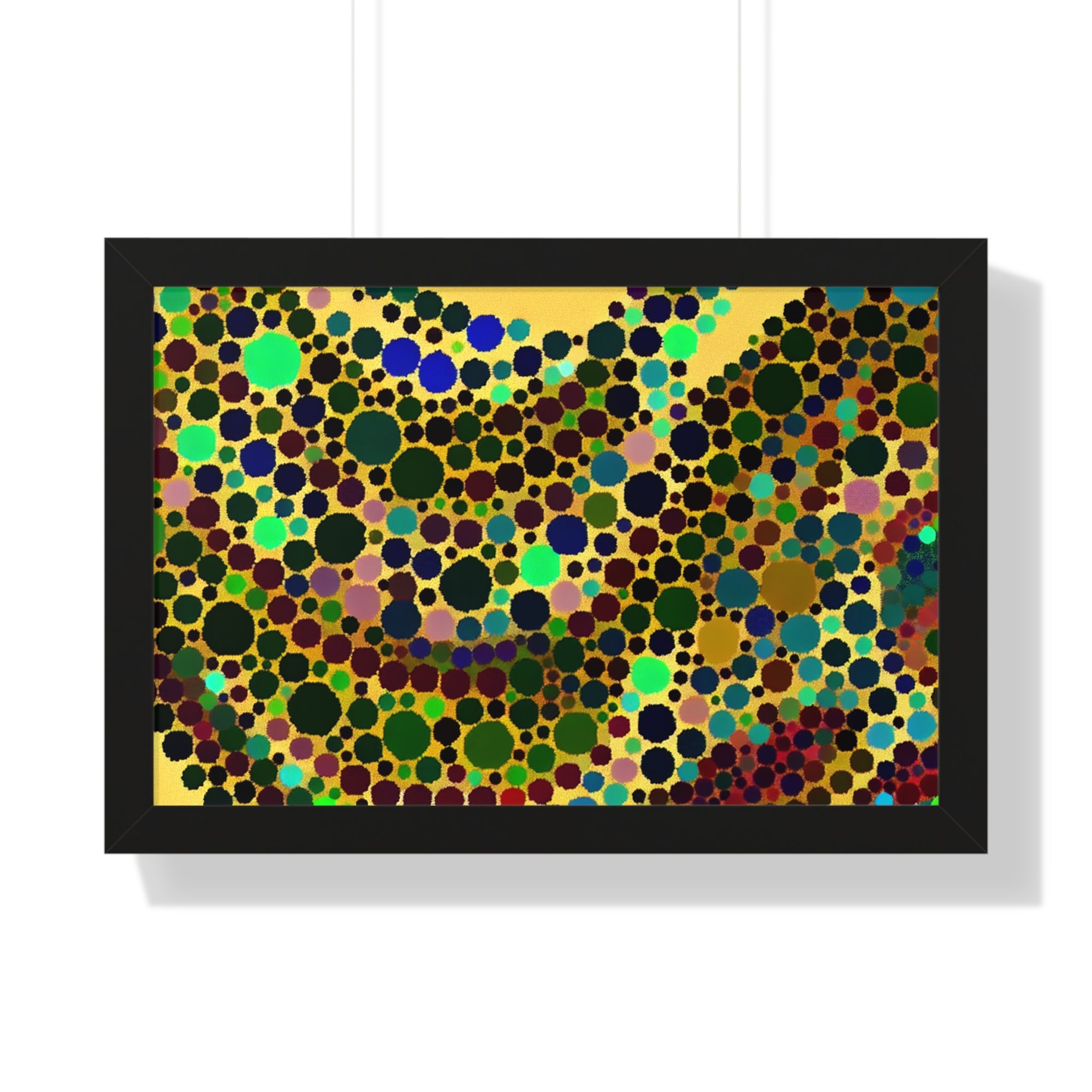 Circles of Cosmic Flow | Framed Print