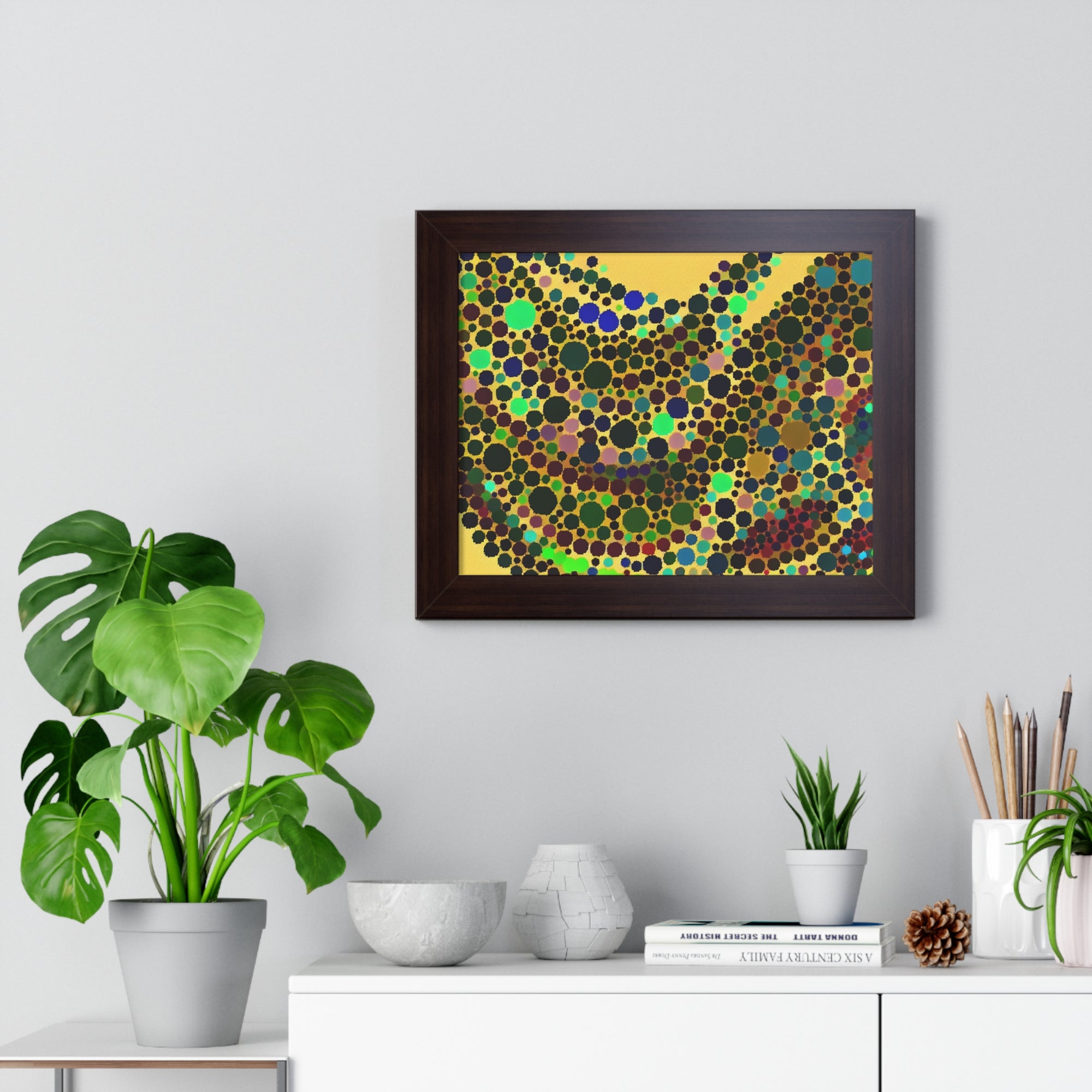 Circles of Cosmic Flow | Framed Print