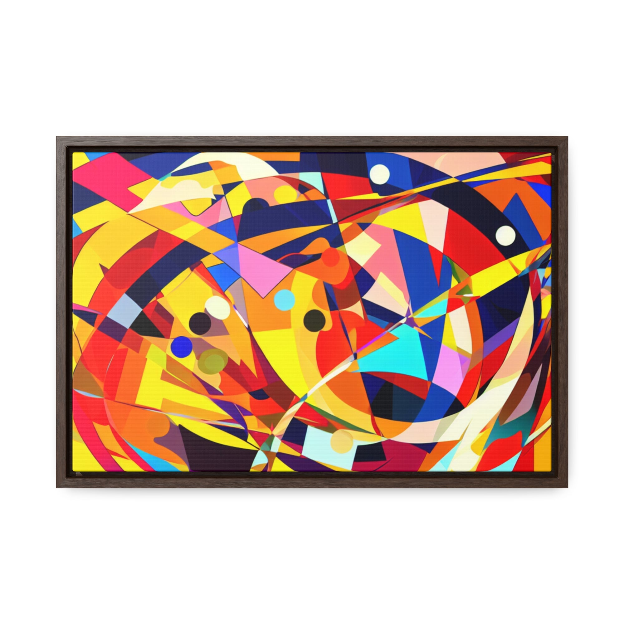 Kaleidoscope of Élan | Framed Canvas