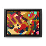 Whispers of Color and Form | Framed Canvas