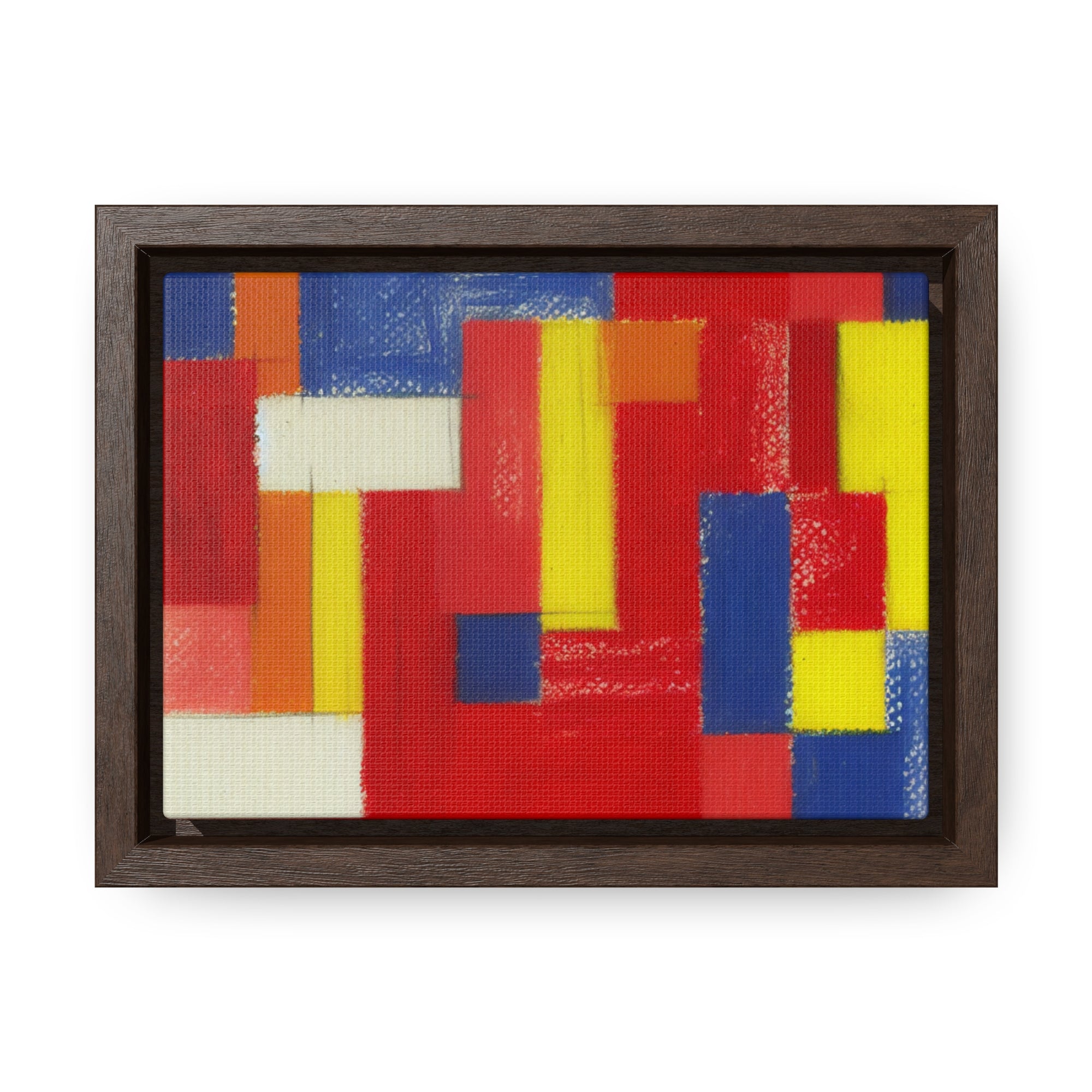 Vibrant Rhythmic Harmony | Framed Canvas