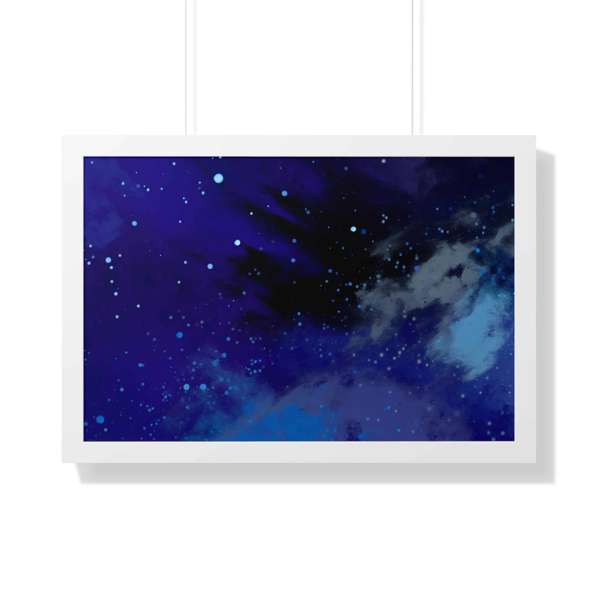 Ethereal Celestial Whirlwind | Framed Print