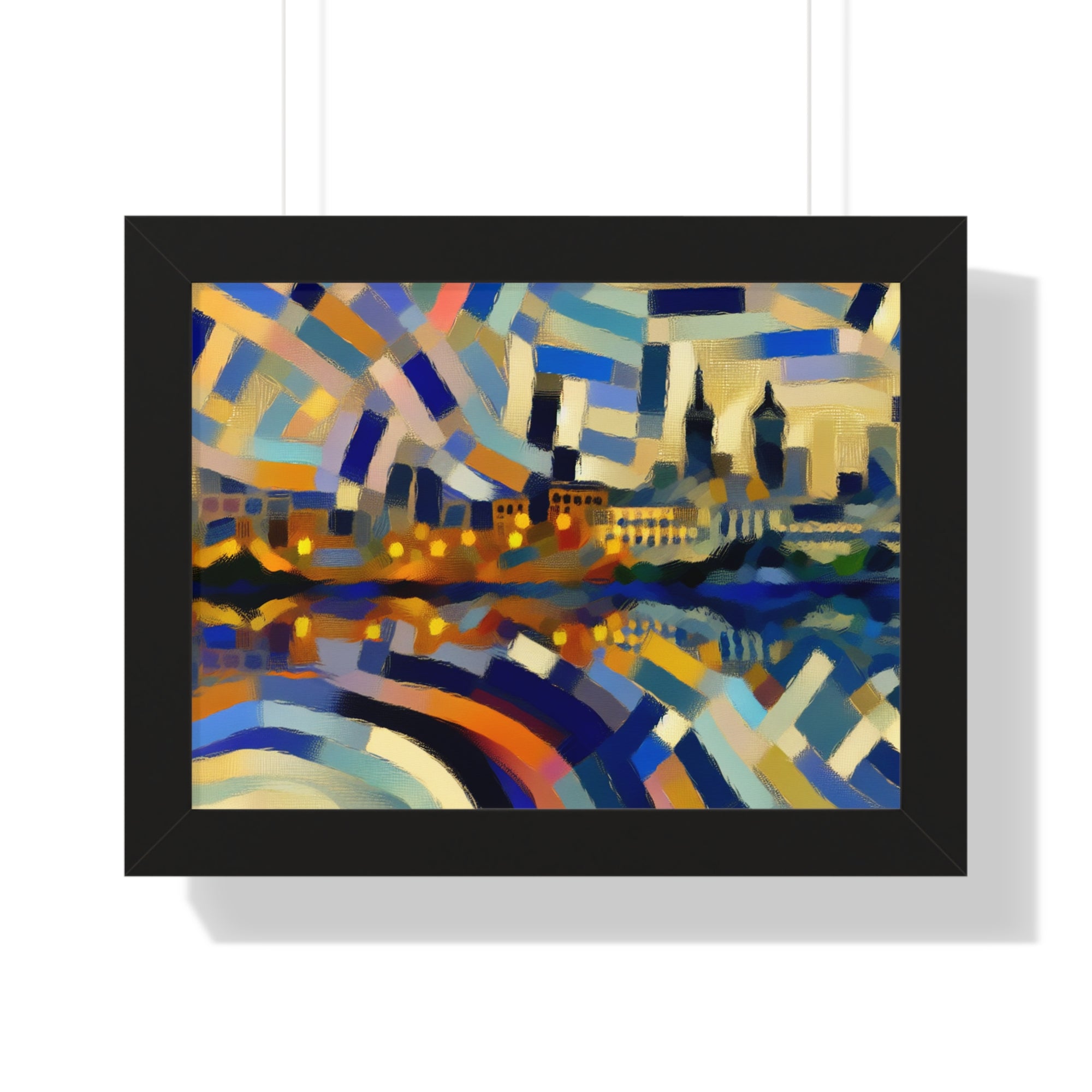 Urban Mirage and Flow | Framed Print