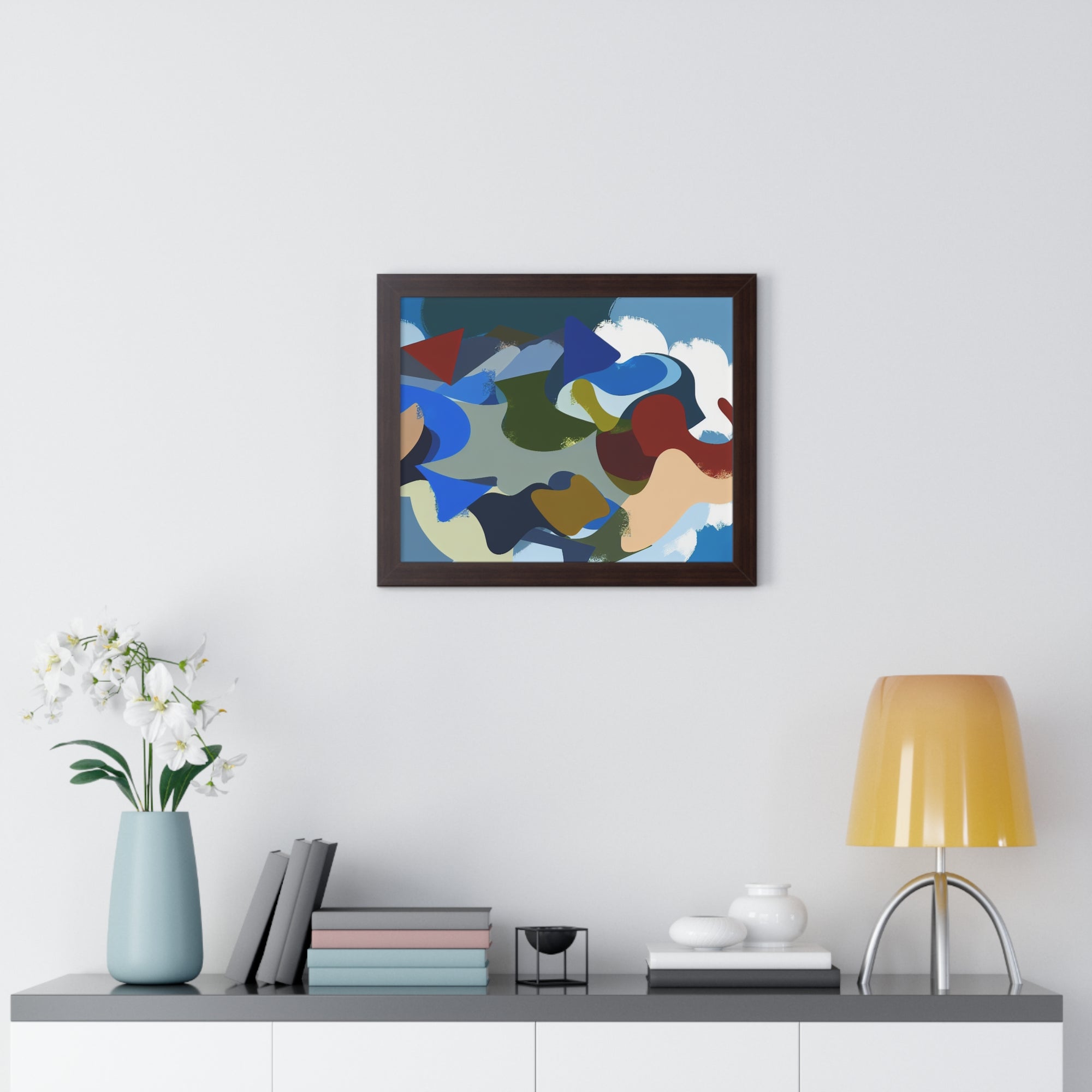 Elysian Echoes of Earth | Framed Print