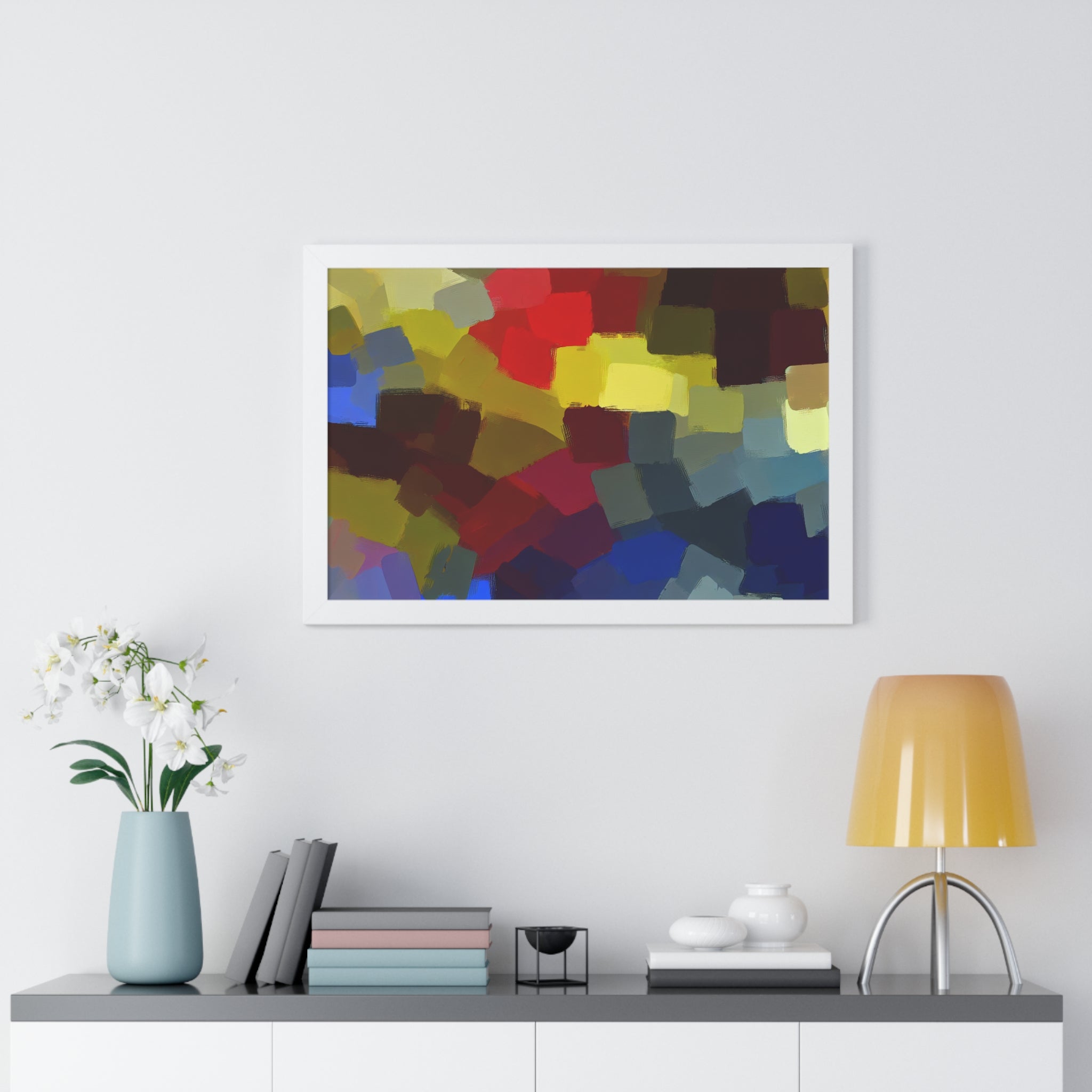 Rhythm of Colors | Framed Print