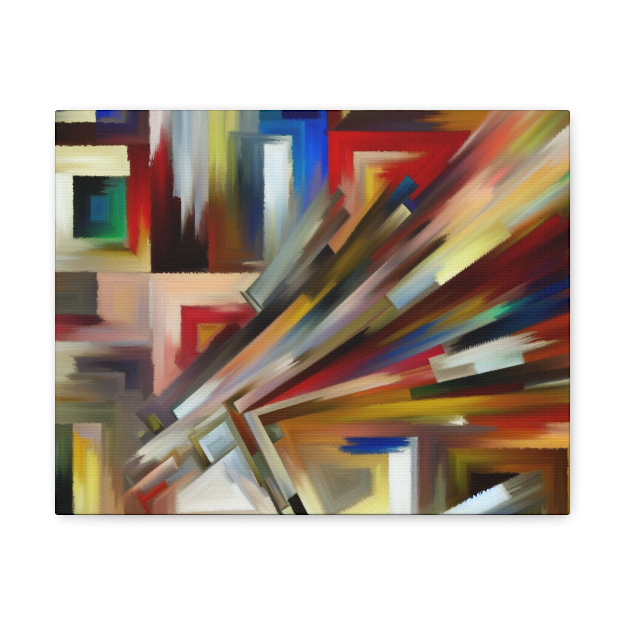 Urban Velocity and Chaos | Canvas