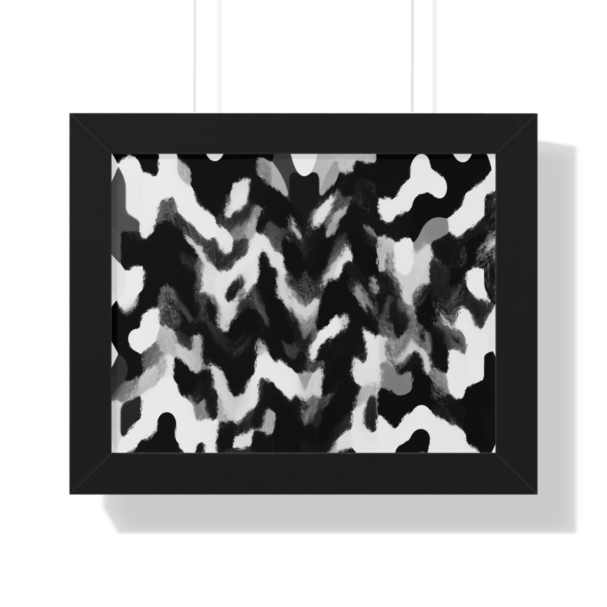 Rhythmic Duality | Framed Print