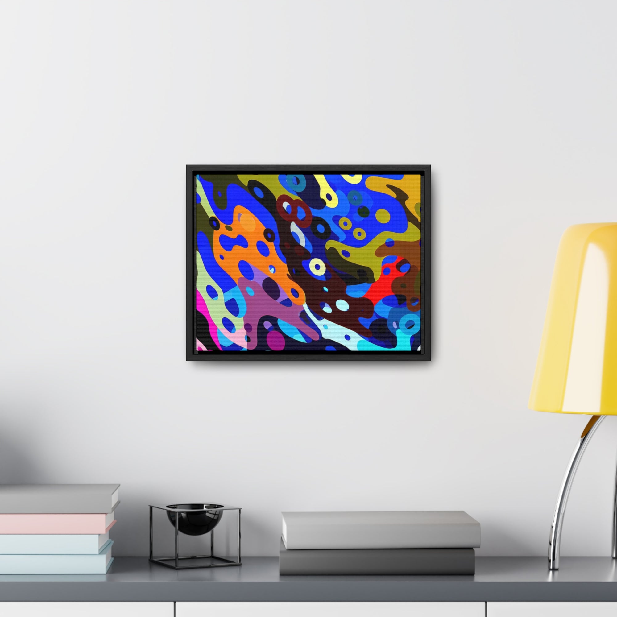 Anime Symphony in Color | Framed Canvas