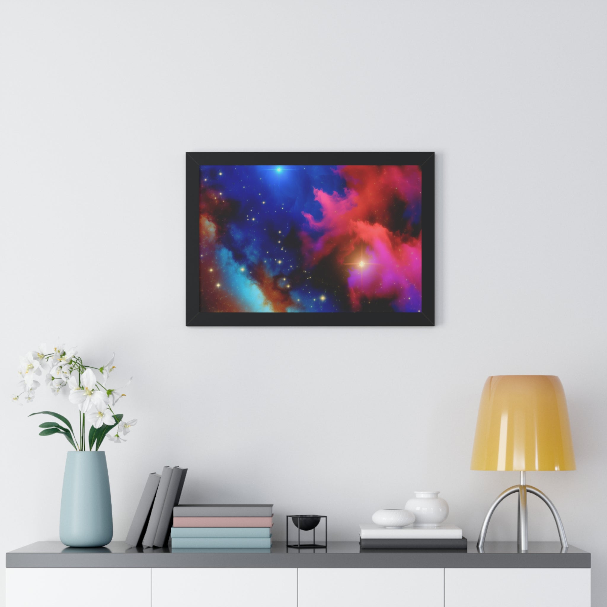 Celestial Whirl and Daze | Framed Print