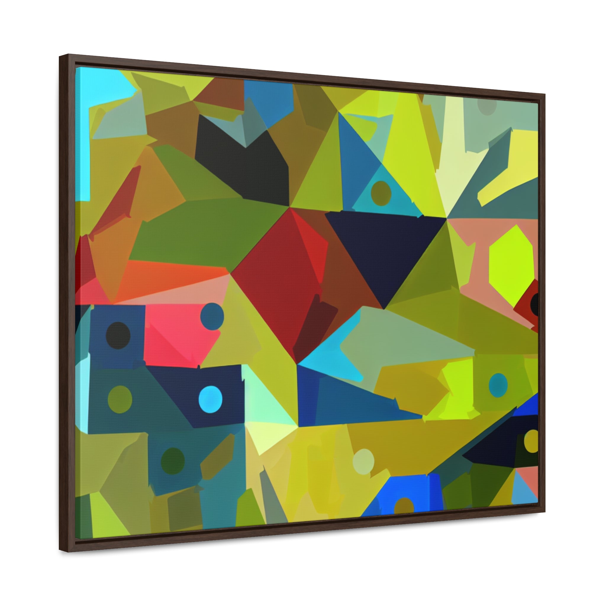 Kaleidoscope of Dimensions | Framed Canvas