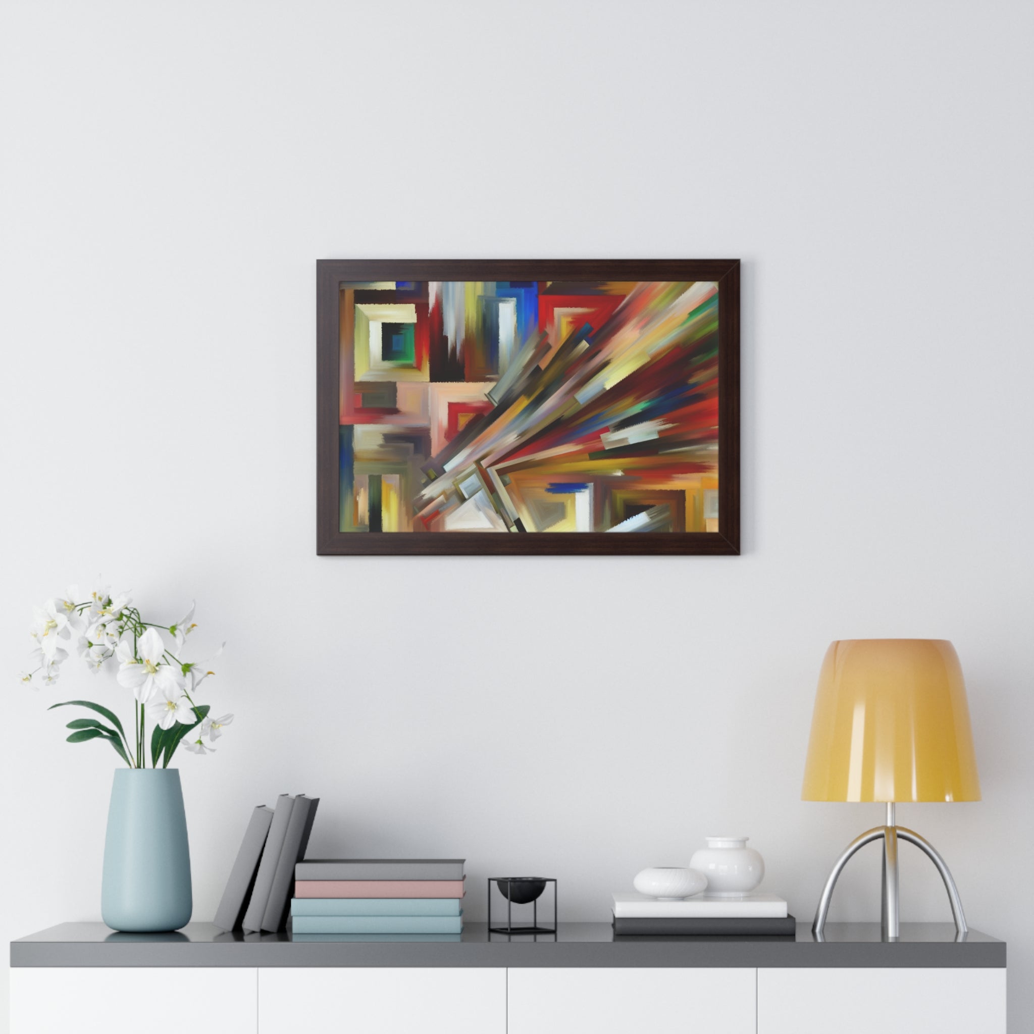 Urban Velocity and Chaos | Framed Print