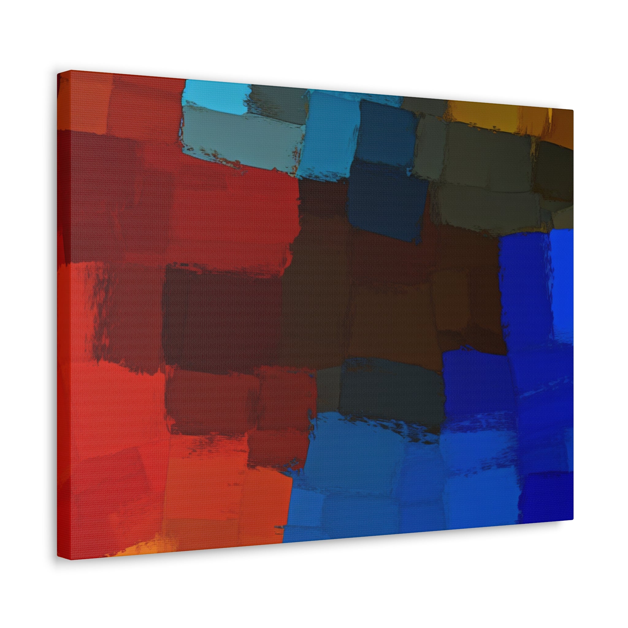 Chromatic Interplay and Duet | Canvas