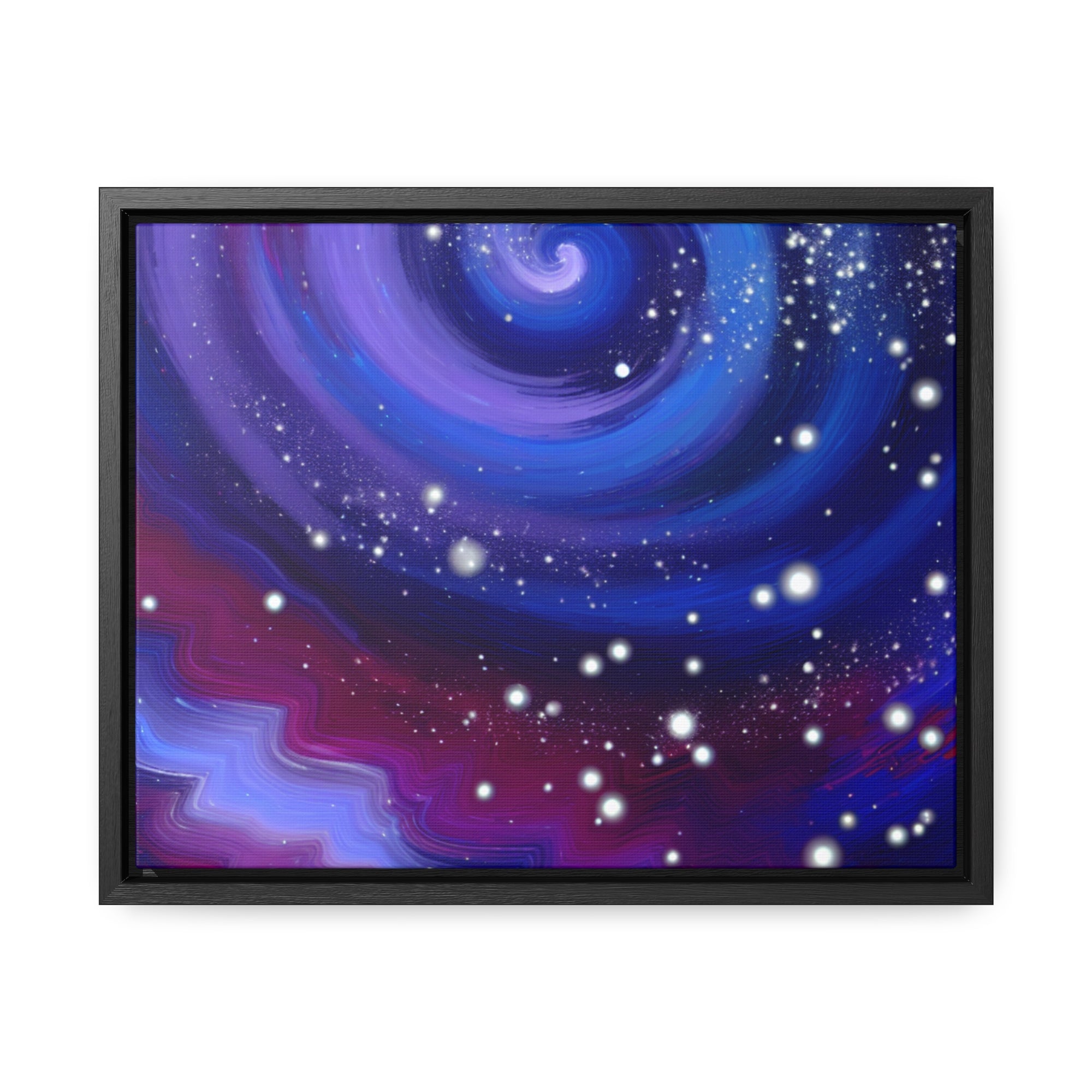 Celestial Whirlwind Dreams | Framed Canvas