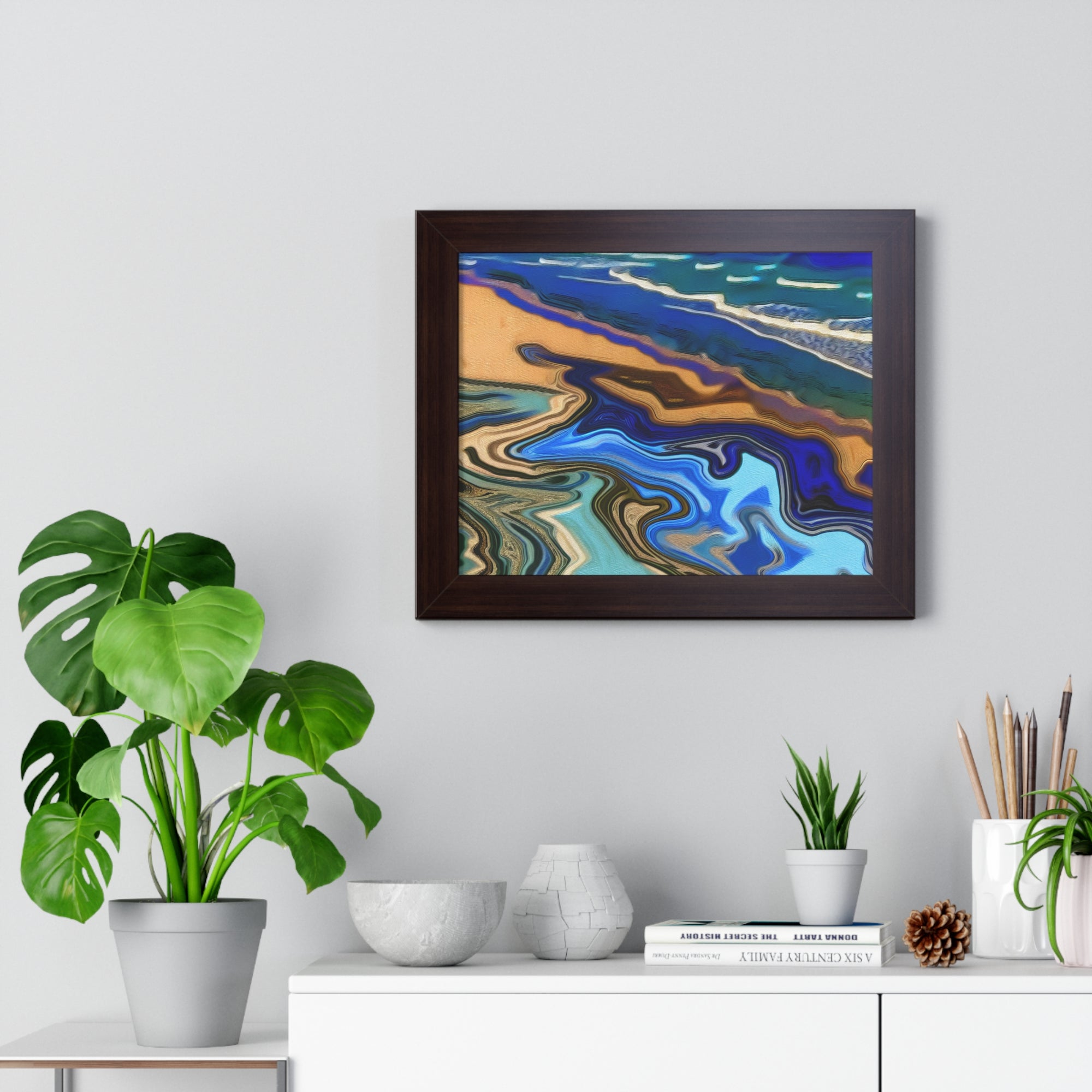 Tidal Whisperings | Framed Print
