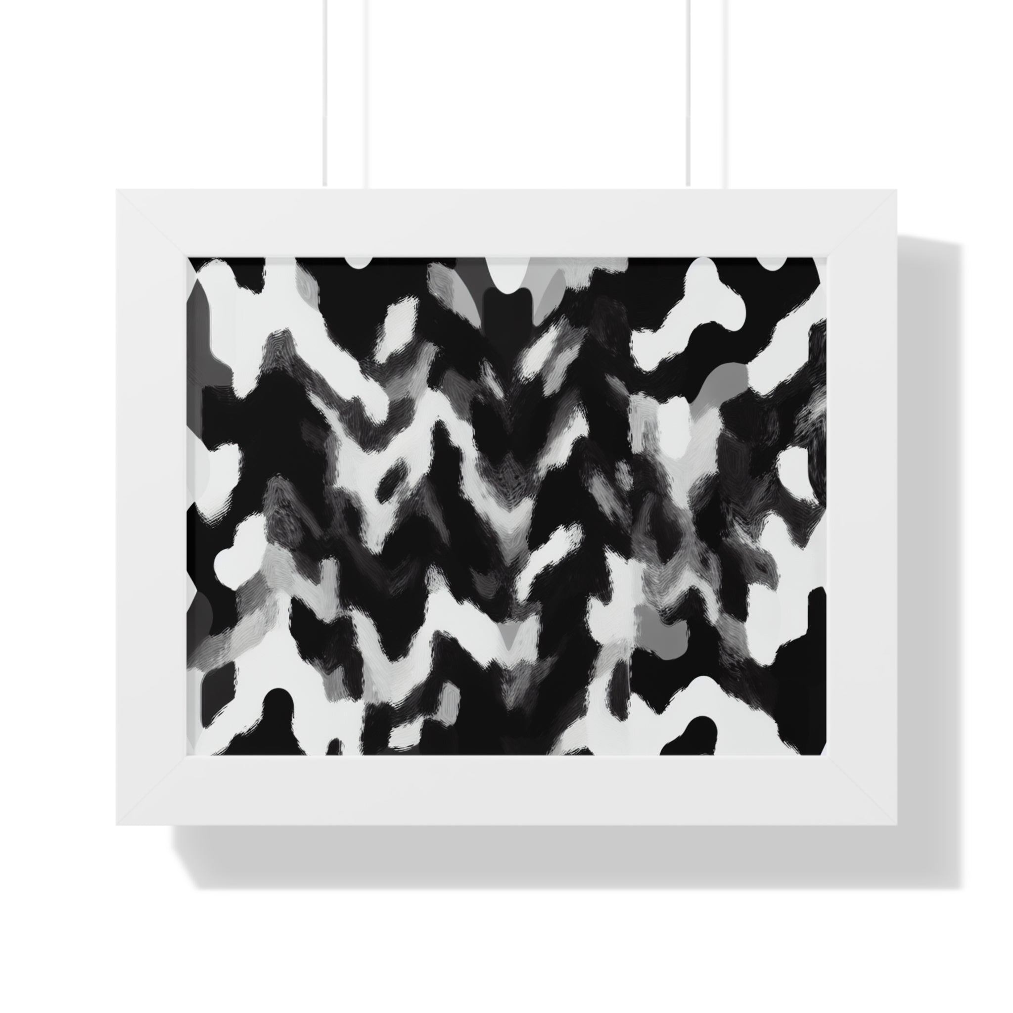 Rhythmic Duality | Framed Print