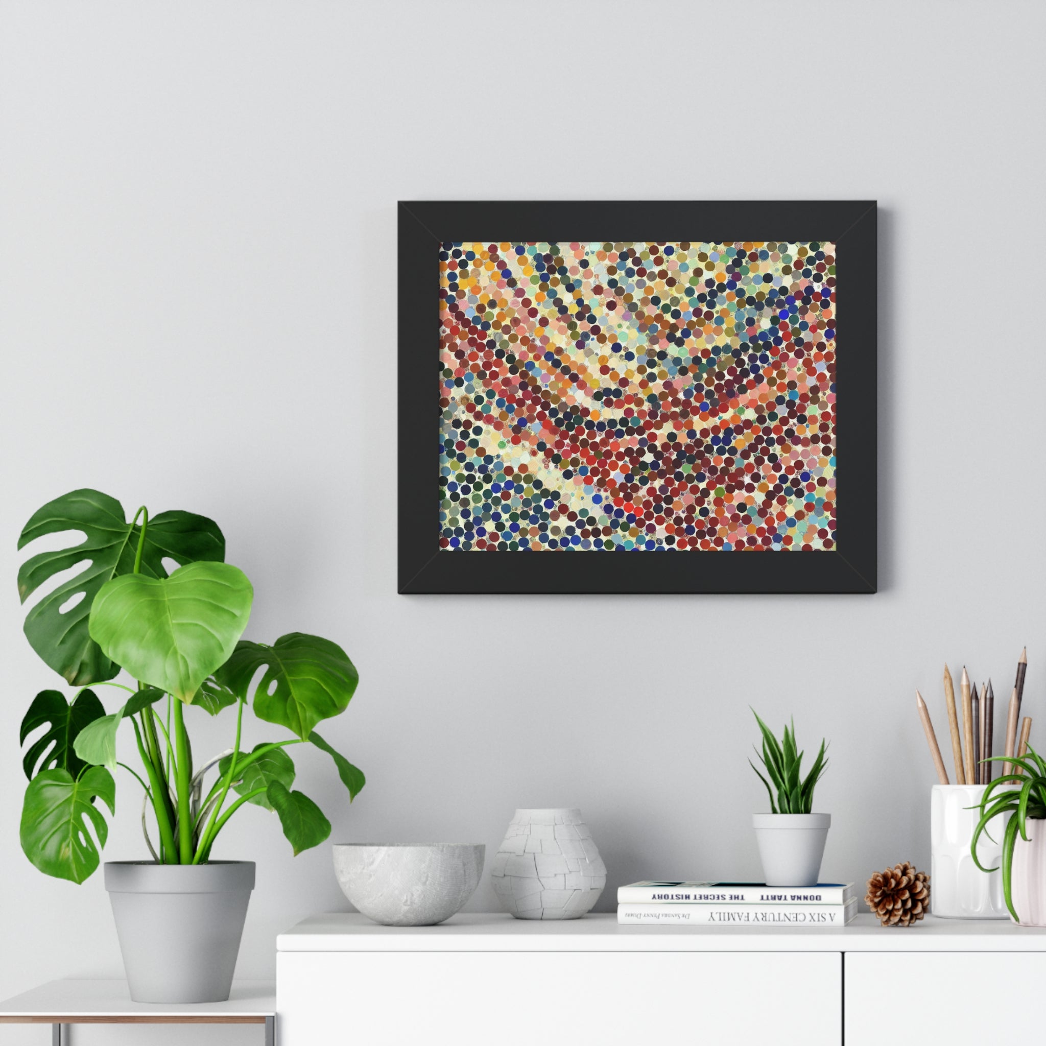 Waves of Colorful Whispers | Framed Print