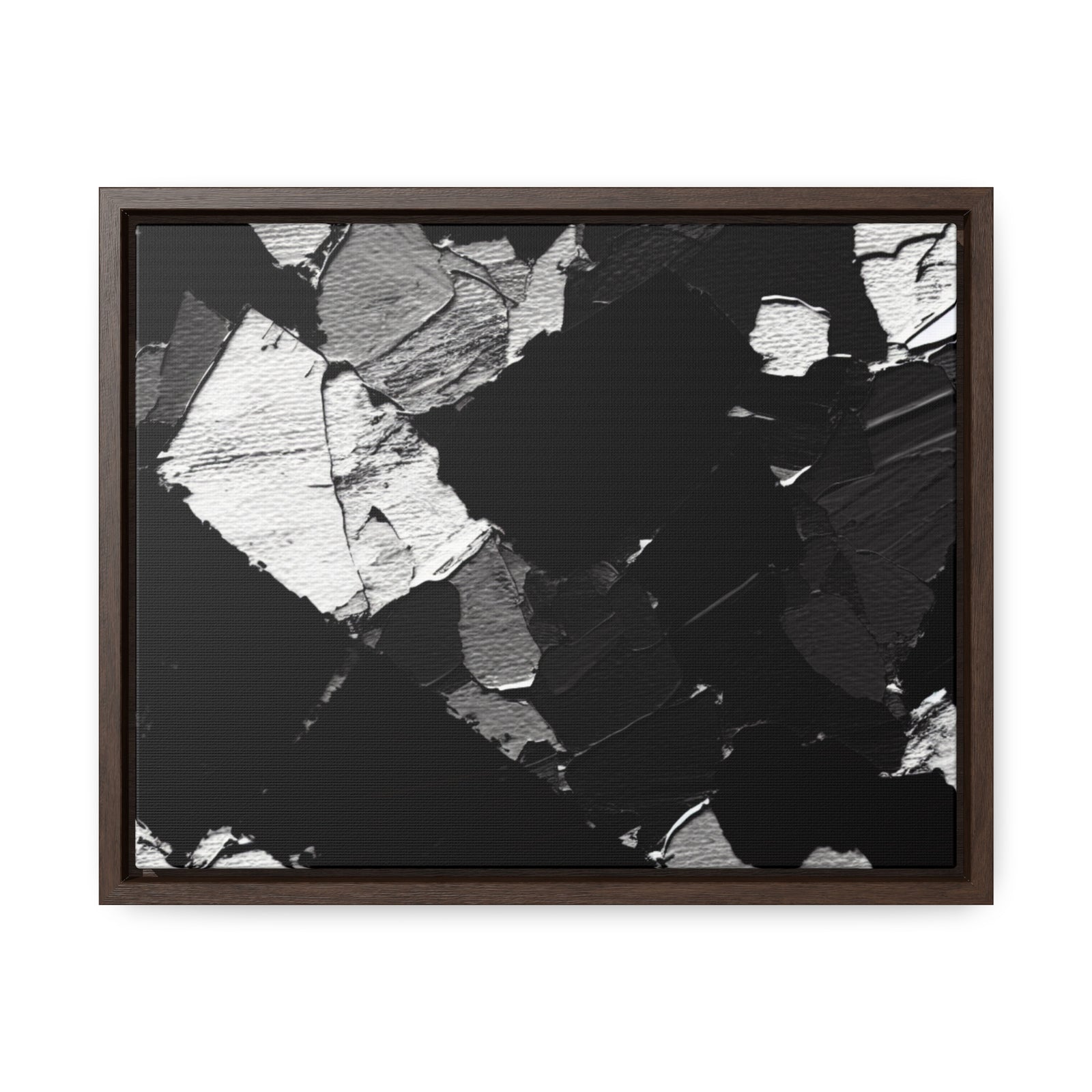 Ebullient Shadows and Light | Framed Canvas