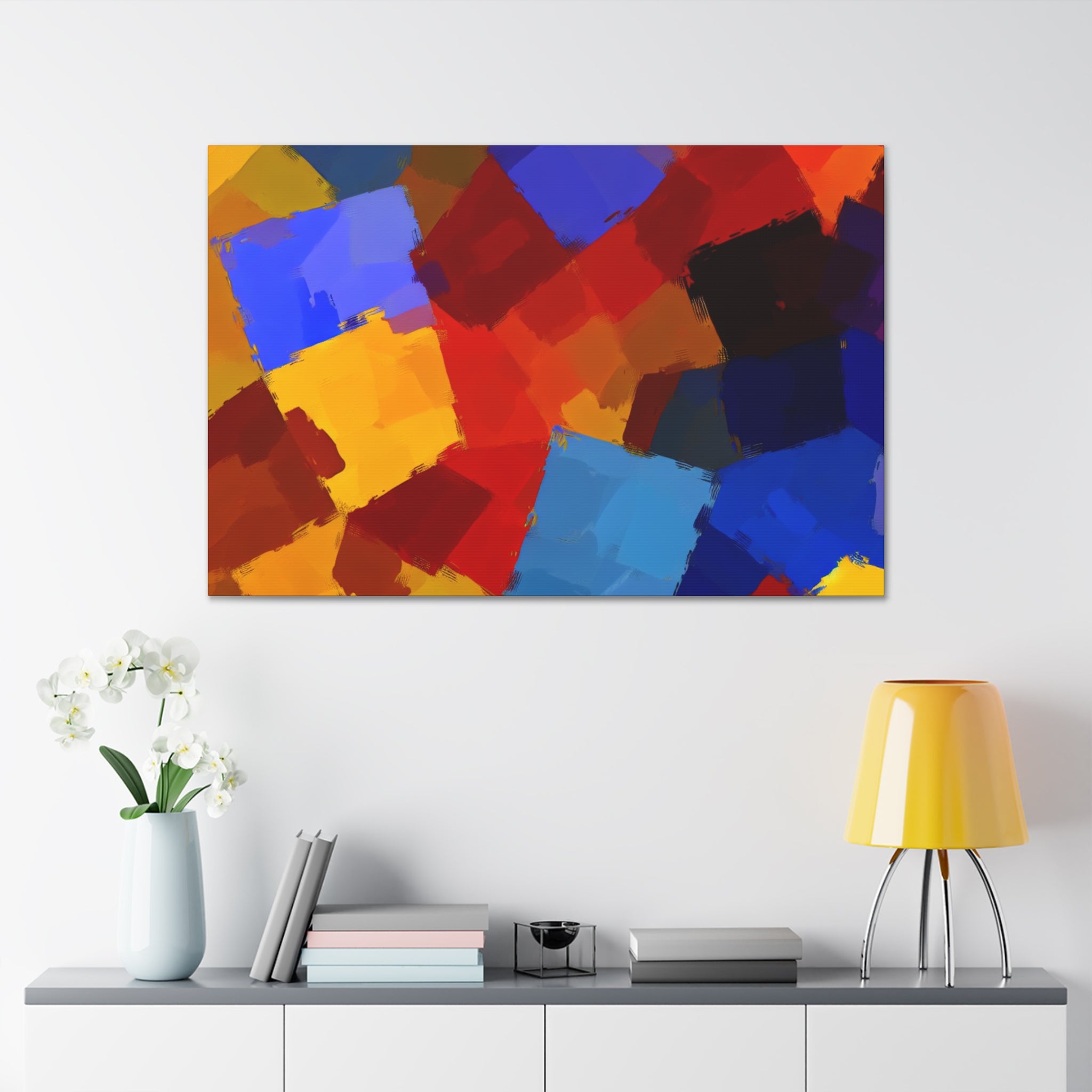 Prismatic Whirl and Flow | Canvas